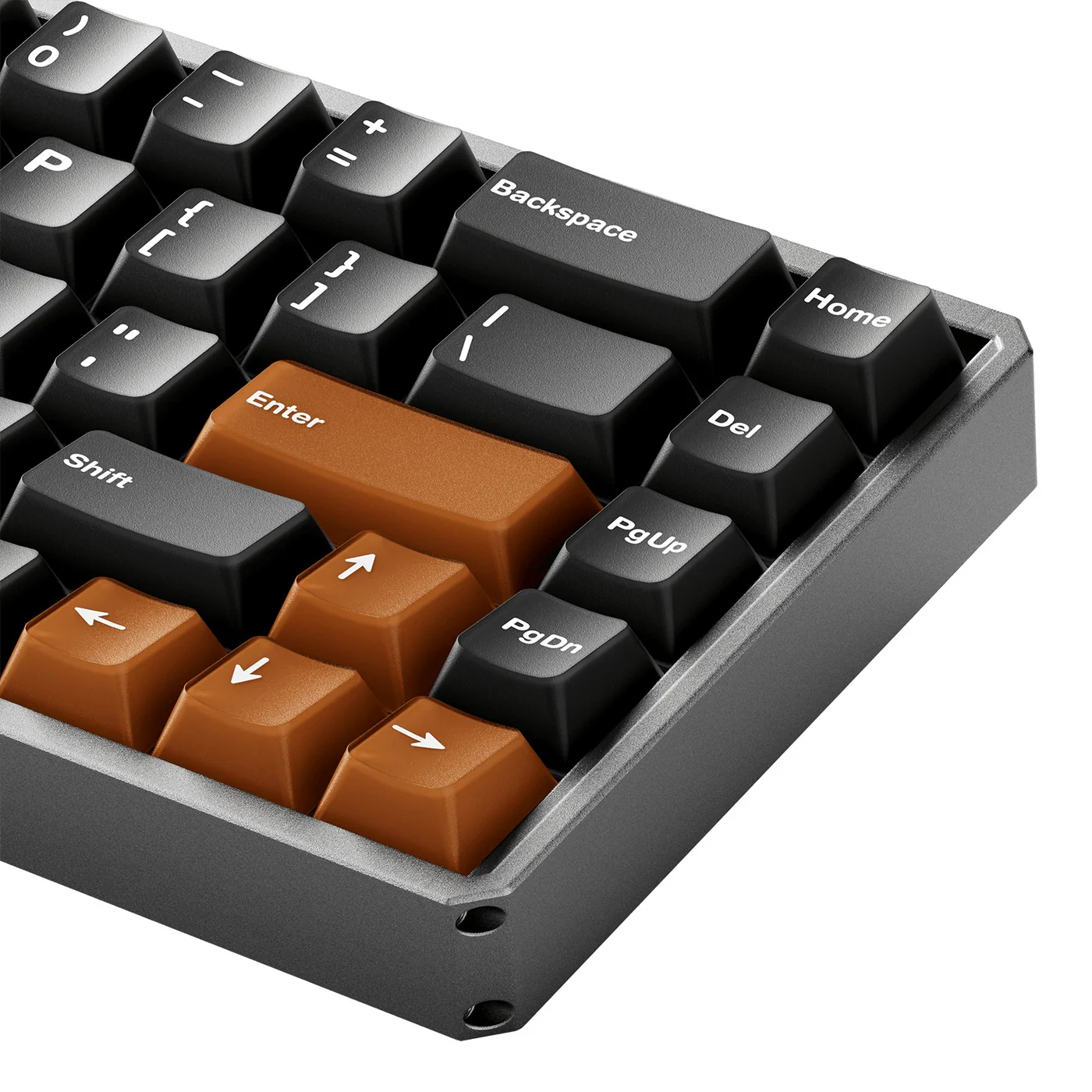 Akko MOD68 HE Aluminum Case Wireless ARGB Magnetic Keyboard (Misty Black & Brown) (Akko AstroAim Magnetic Switch) (02N-02H-00T-02G-02L-02K) - Image 3