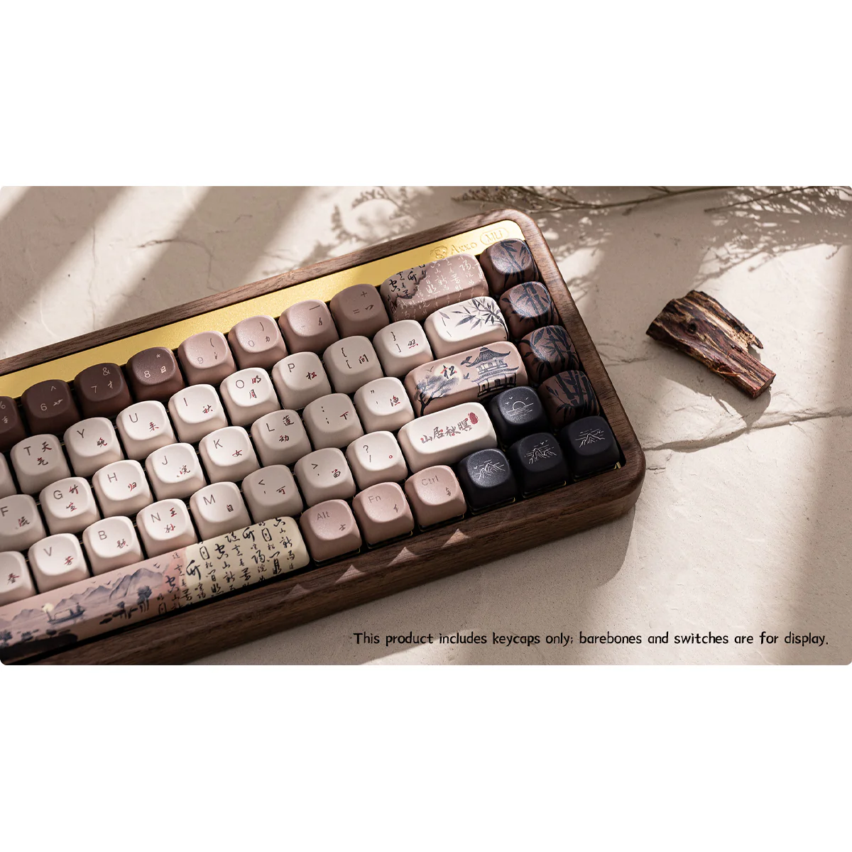 Akko Mountain Seclusion Keycap Set (MOA Profile 140 Keys, Cherry Profile 140 Keys) - Image 9