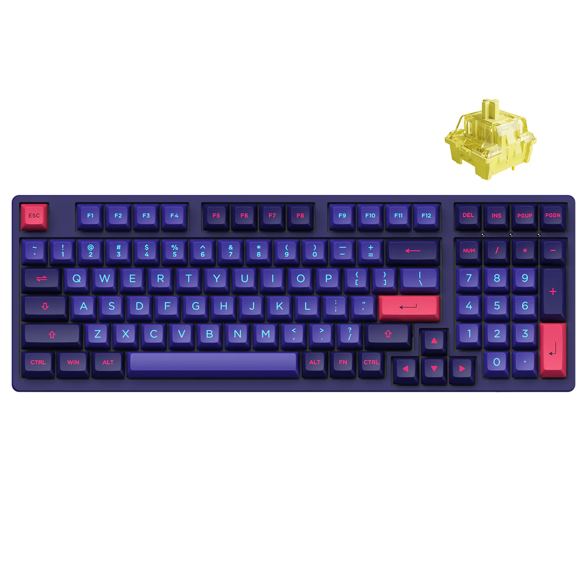 Akko Neon 3098 Mechanical Keyboard - Image 2