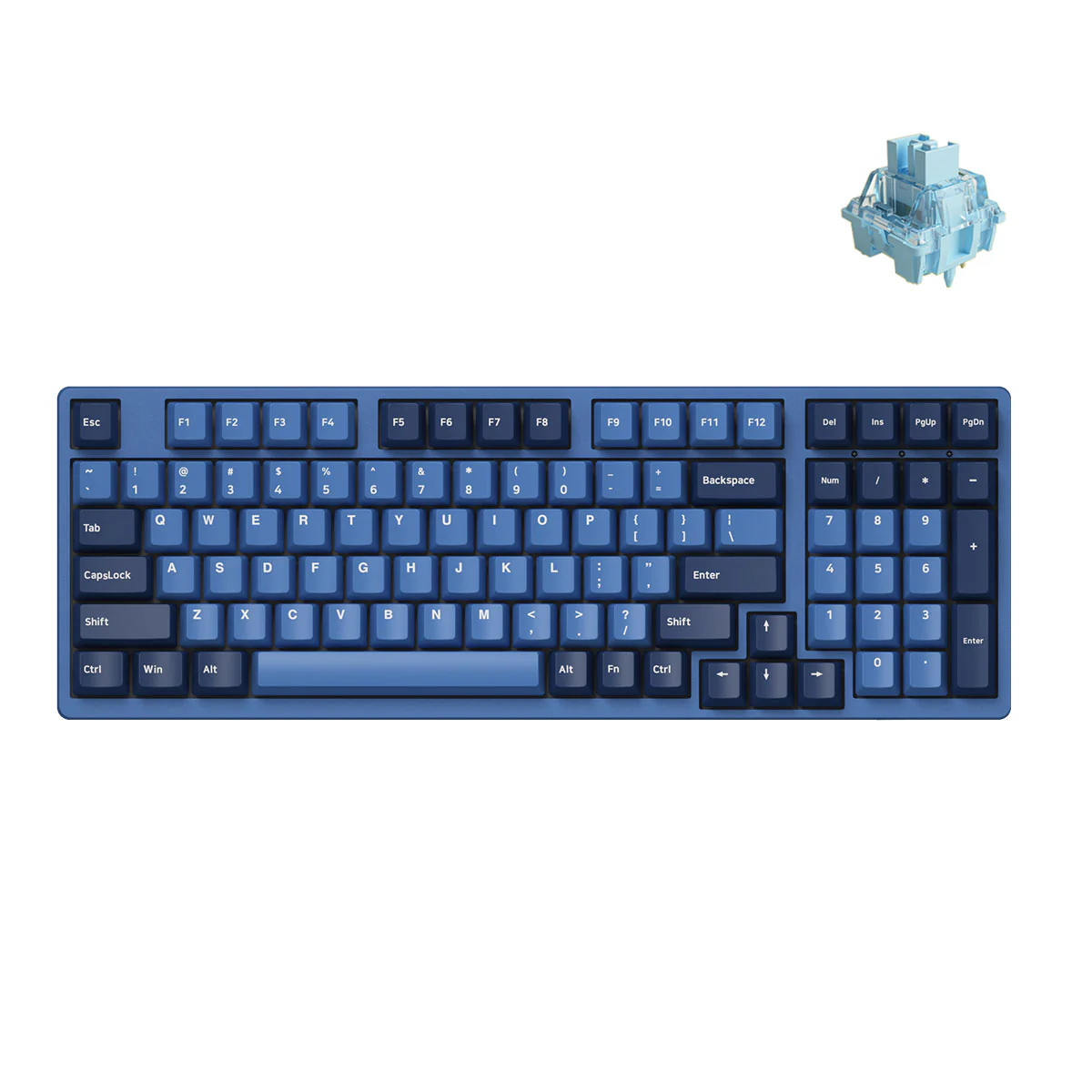 Akko Ocean Star 3098B Plus Multi-Mode RGB Hot-Swappable Mechanical Keyboard - Image 7