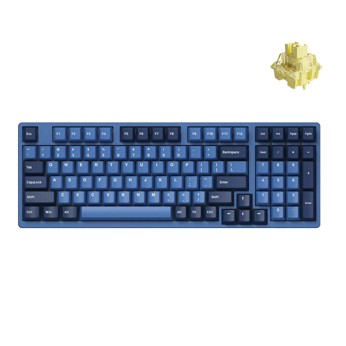 Akko Ocean Star 3098B Plus Multi-Mode RGB Hot-Swappable Mechanical Keyboard - Image 8