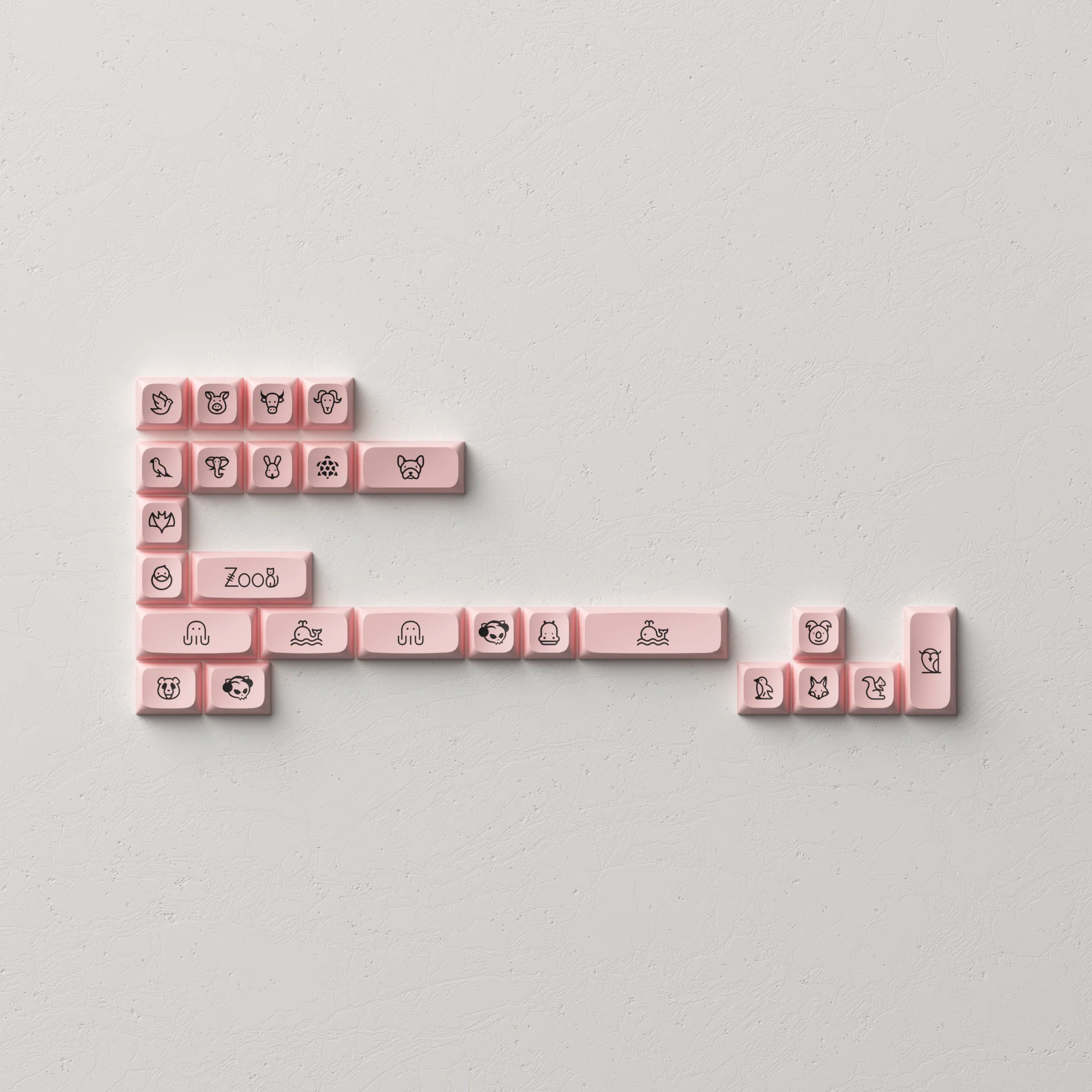 AKKO Olivia Keycaps Set MDA 227 Keys - Image 3