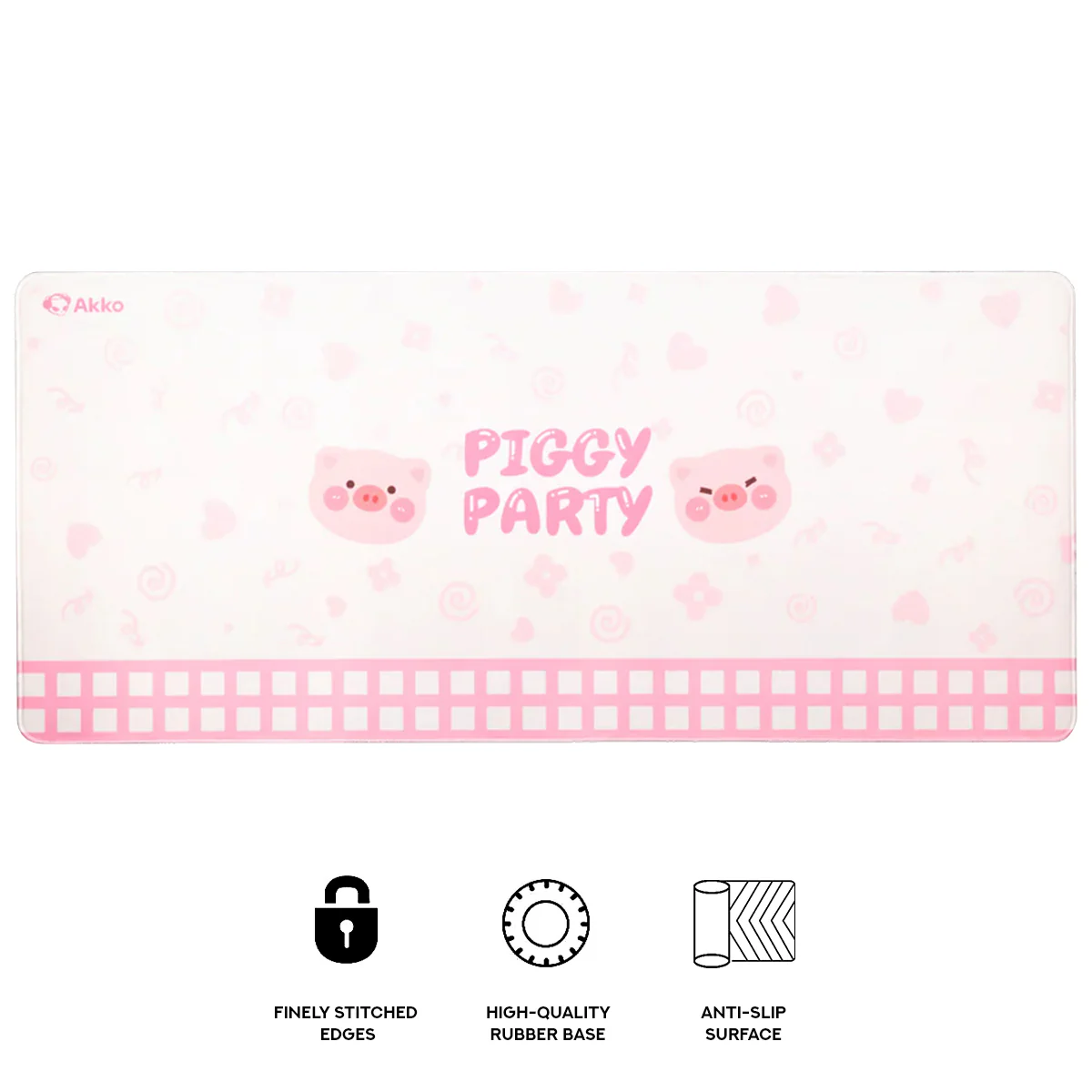 Akko Piggy Party Mouse Pad (900x400mm)