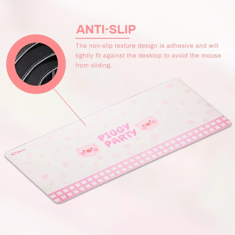 Akko Piggy Party Mouse Pad (900x400mm) - Image 4