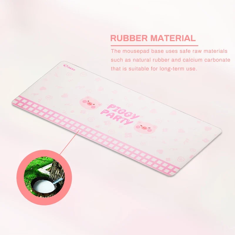 Akko Piggy Party Mouse Pad (900x400mm) - Image 6
