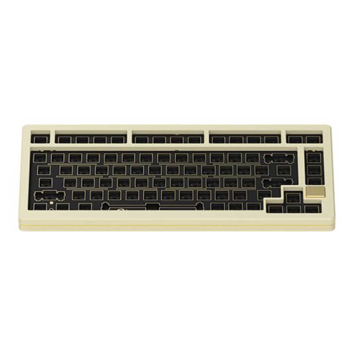 Akko SPR75 Spring Mount Keyboard Kit (Cream White) - Image 2