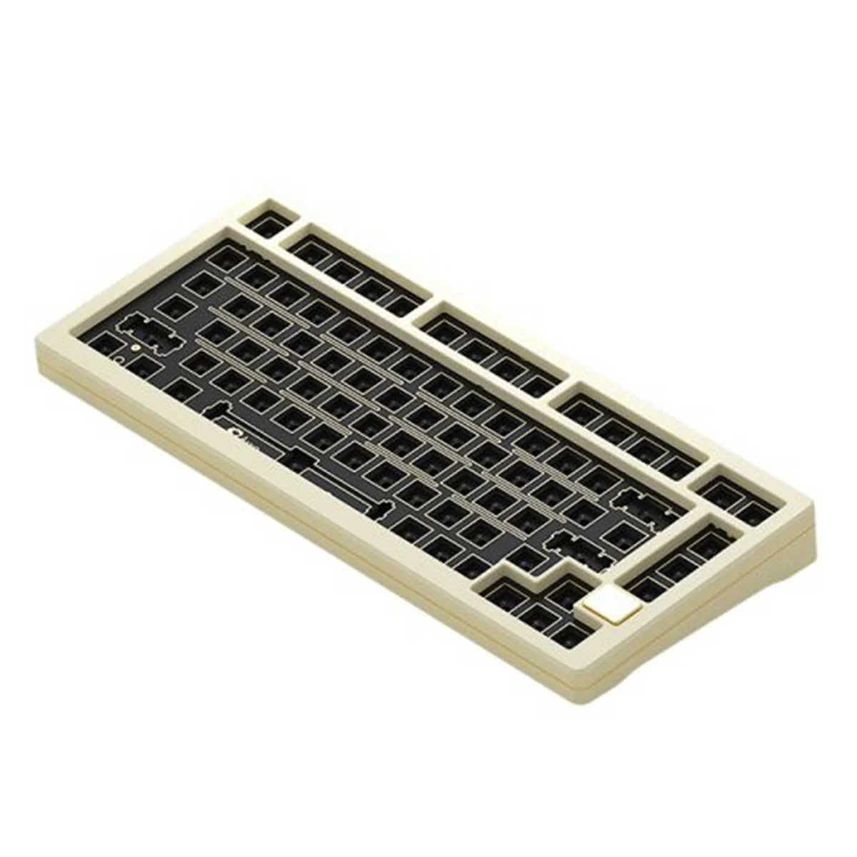 Akko SPR75 Spring Mount Keyboard Kit (Cream White) - Image 4