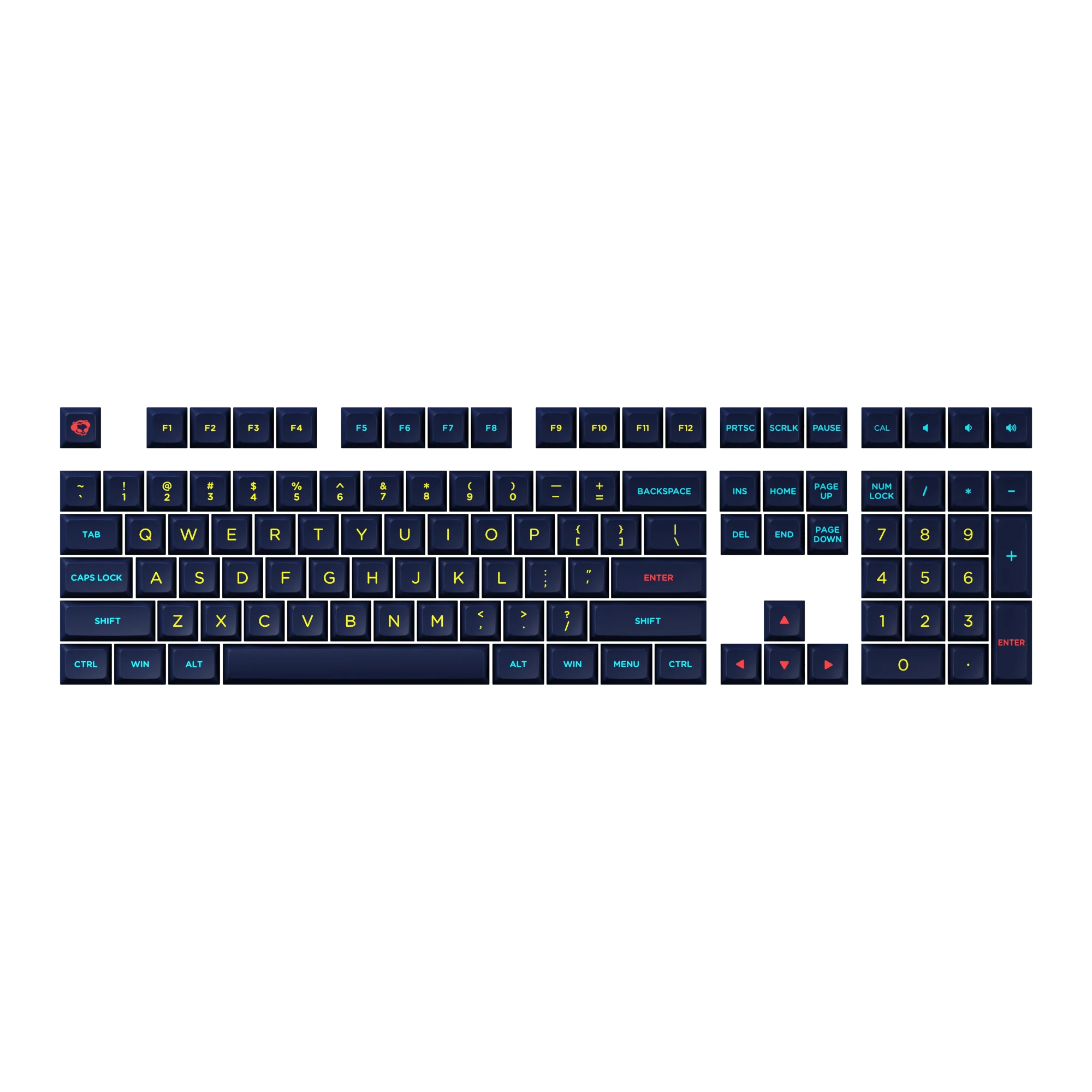 Akko Starry Sky Keycaps Set OSA 185 Keys - Image 2