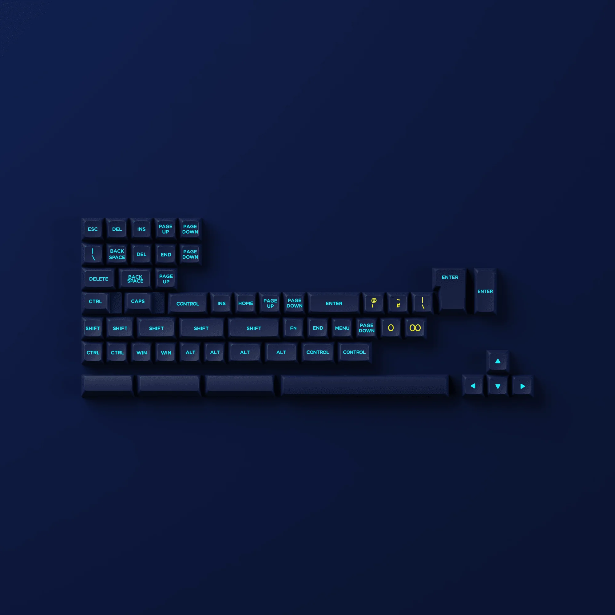 Akko Starry Sky Keycaps Set OSA 185 Keys - Image 5