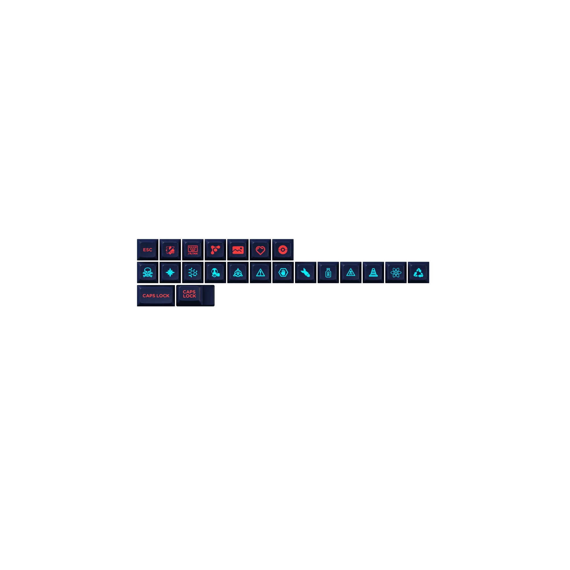Akko Starry Sky Keycaps Set OSA 185 Keys - Image 6