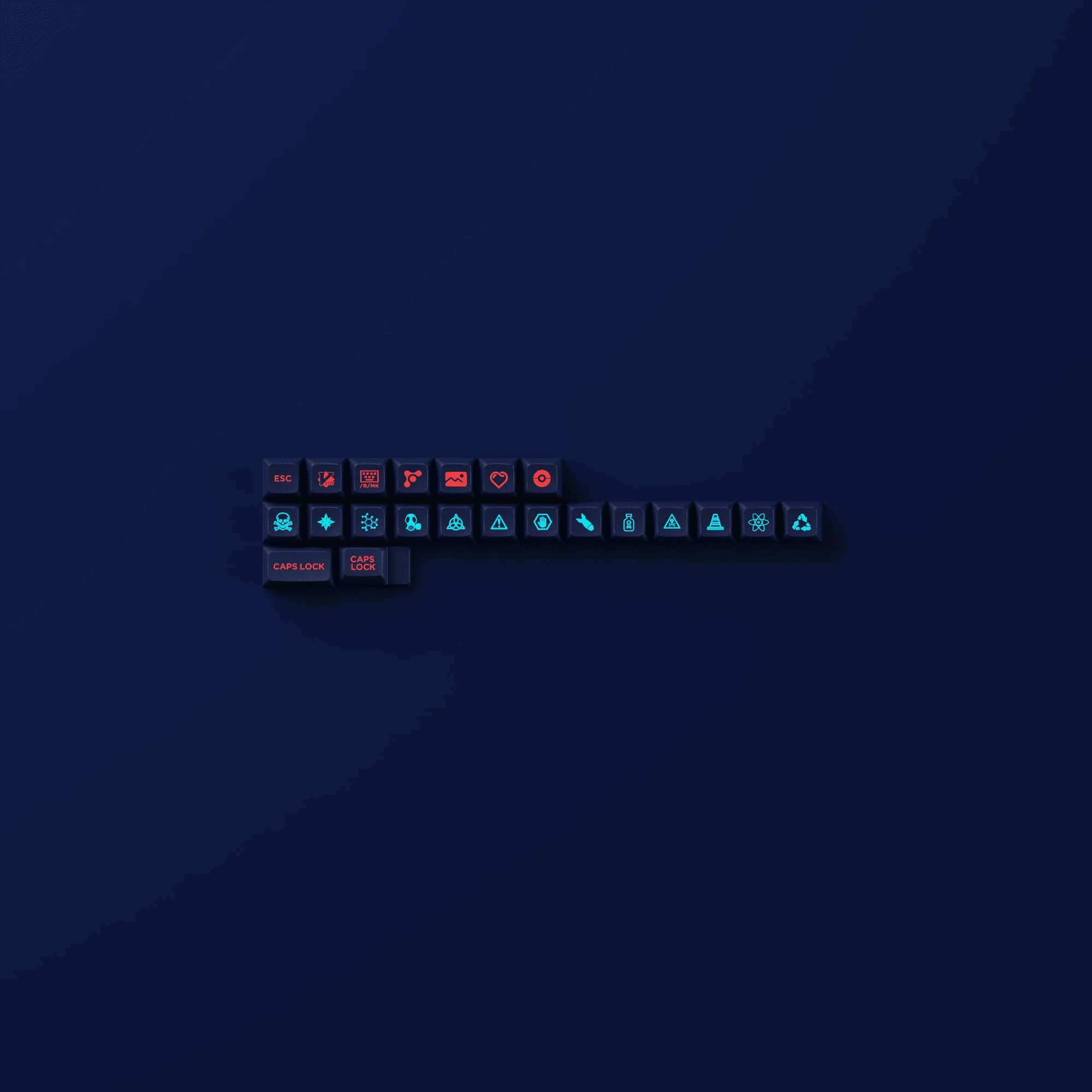 Akko Starry Sky Keycaps Set OSA 185 Keys - Image 8