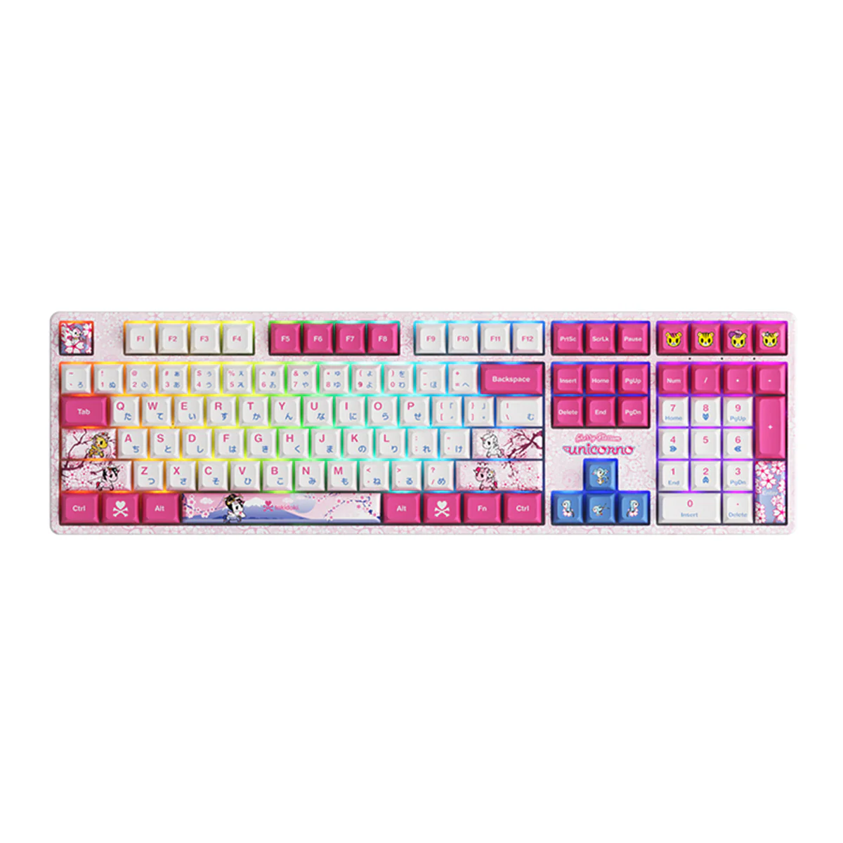 Akko Toki Doki 5108S RGB Hot-Swappable Wired Mechanical Keyboard (Akko CS Crystal) - Image 5