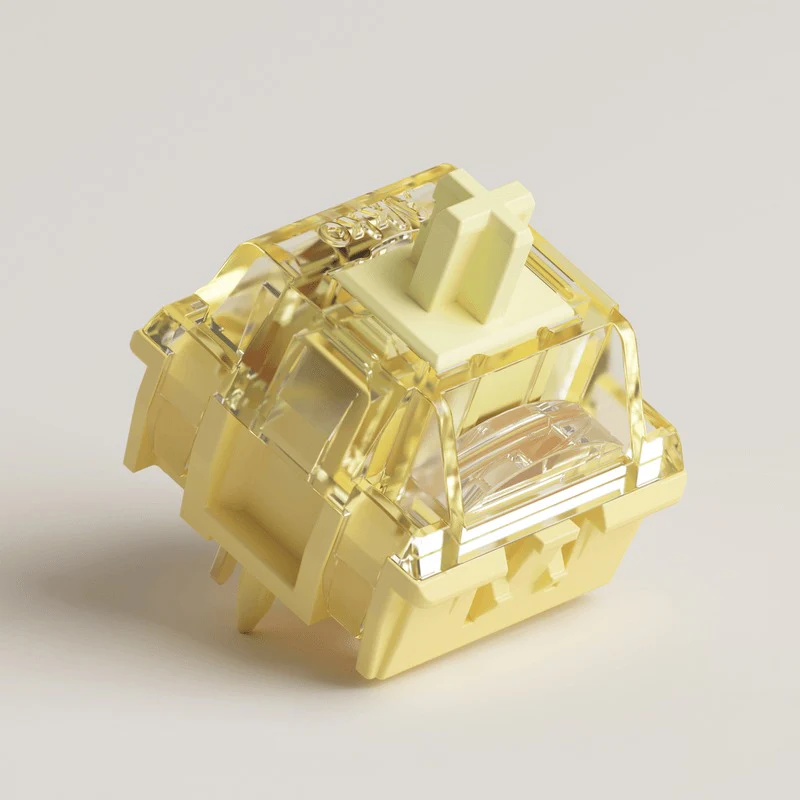 Akko V5 Creamy Yellow Pro Linear Switch (45 PCS) - Image 2