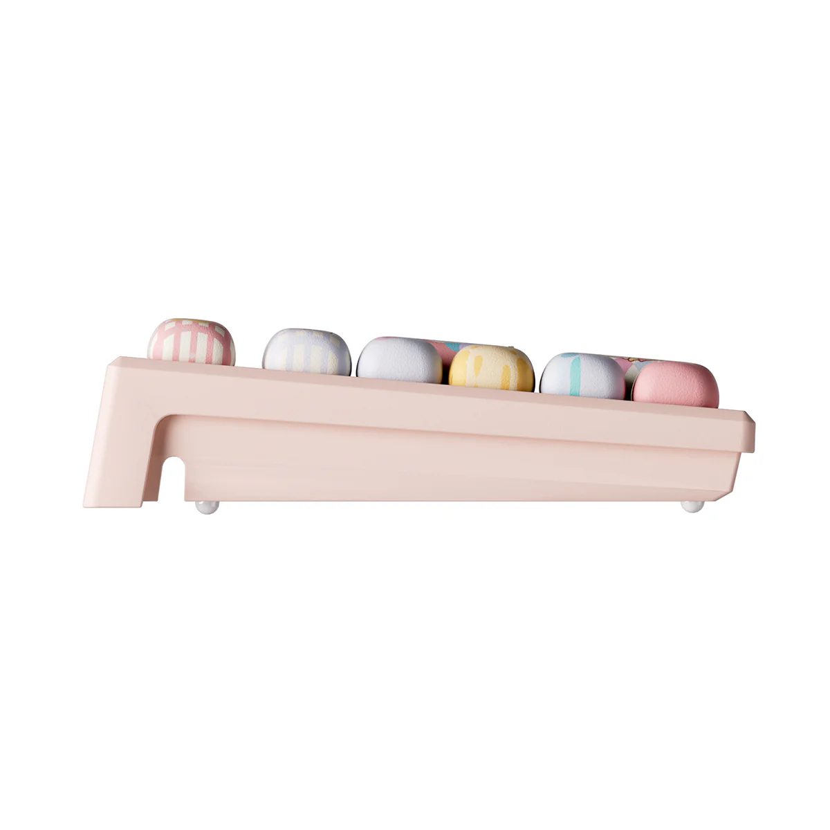 Akko x MonsGeek MG108B Piggy Party Multi-Mode RGB Hot-Swappable Mechanical Keyboard (Akko V3 Piano Pro Switch, Akko Creamy Cyan Switch) - Image 10