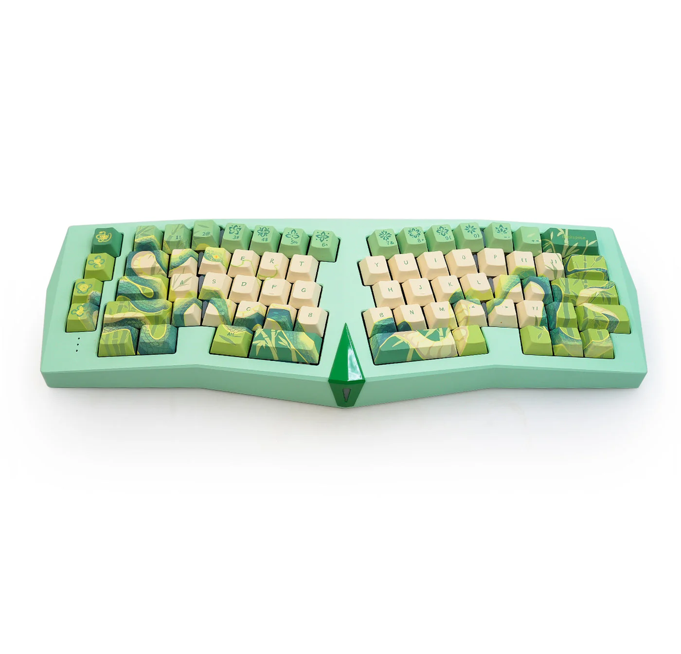 Akko Year of Snake Armor Aluminum Case Alice Side RGB Multi-Mode Hot-Swappable Keyboard (Green Snake) (Akko Cobras Switch) (03J-03K-03L-03P-03S-04A-04D) - Image 11