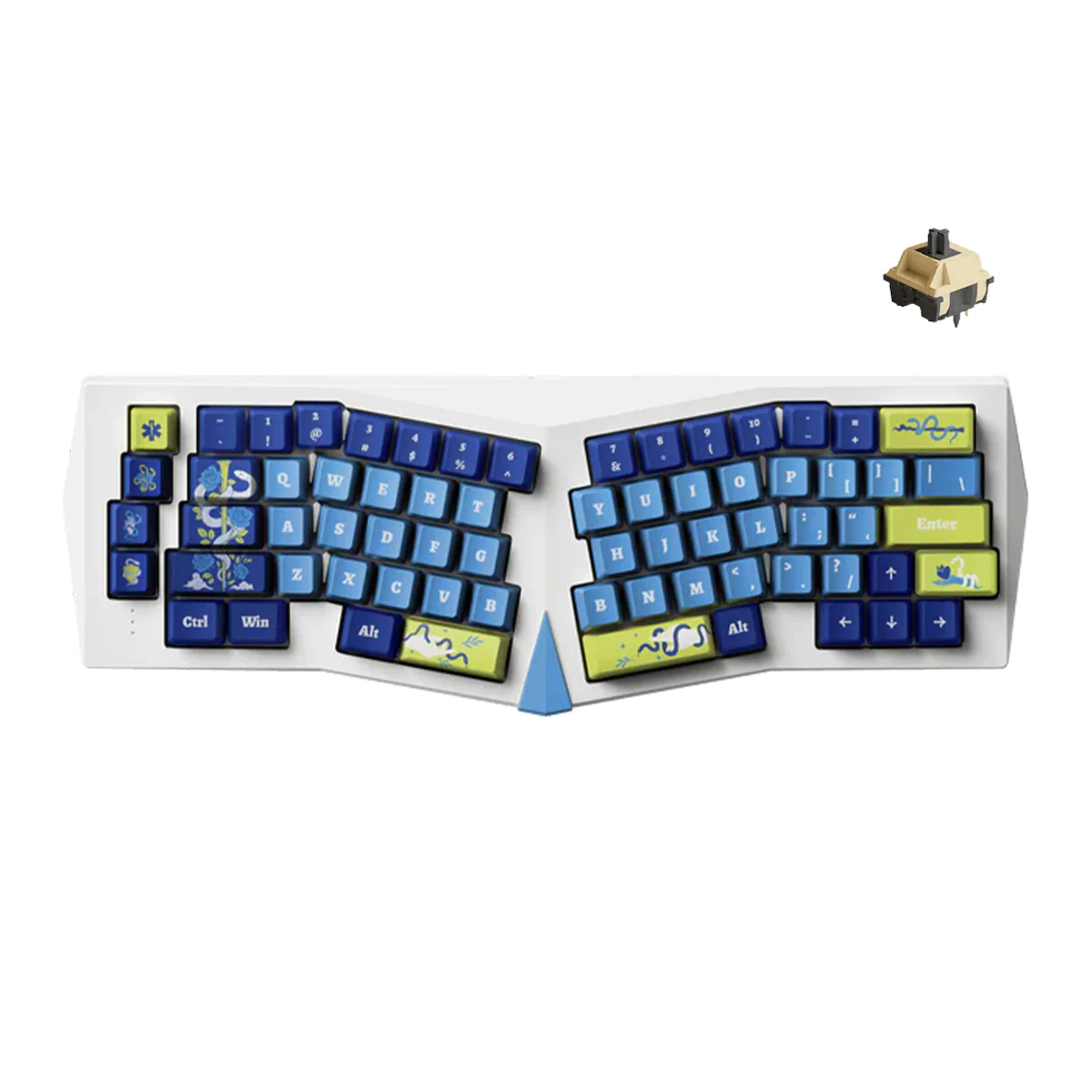 Akko Year of Snake Armor Aluminum Case Alice Side RGB Multi-Mode Hot-Swappable Keyboard (Rod of Asclepius) (Akko Cobras Switch) (03H-03K-03N-03P-03Z-04B-04D) - Image 2