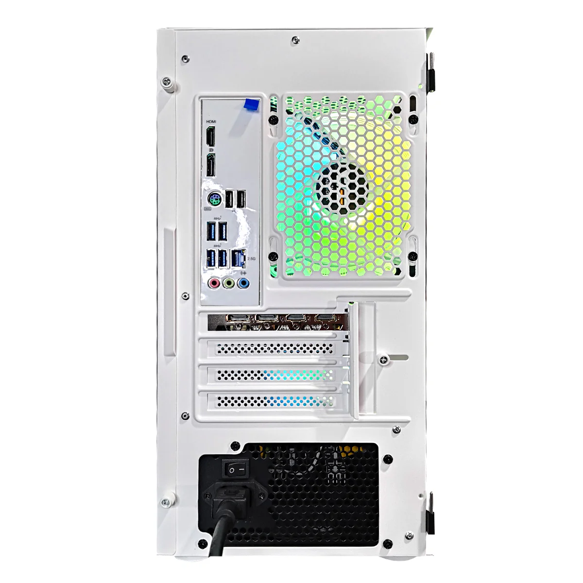 Alpha DLM 21 White Desktop Gaming PC | AMD Ryzen 5 5600 | 16GB RAM | 512GB SSD | RX 6600 | Windows 11 Pro - Image 7