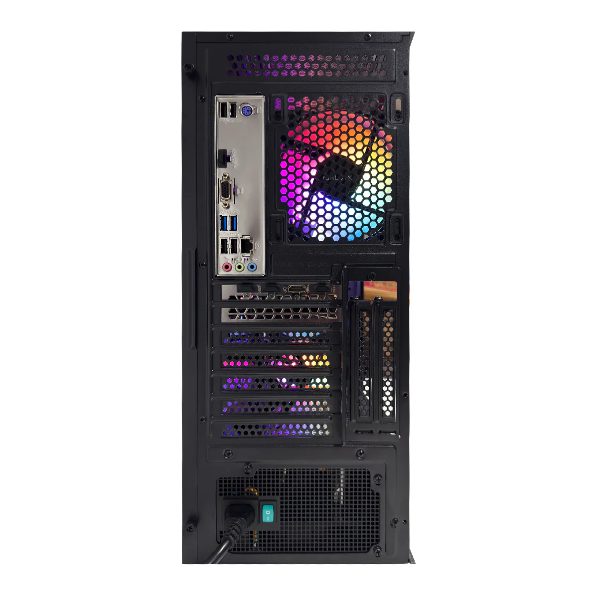 Alpha Galax Revo Black Desktop Gaming PC | AMD Ryzen 5 5500 | 16GB (2x8GB) RAM | 500GB SSD | RTX 3050 | Windows 11 Pro - Image 8