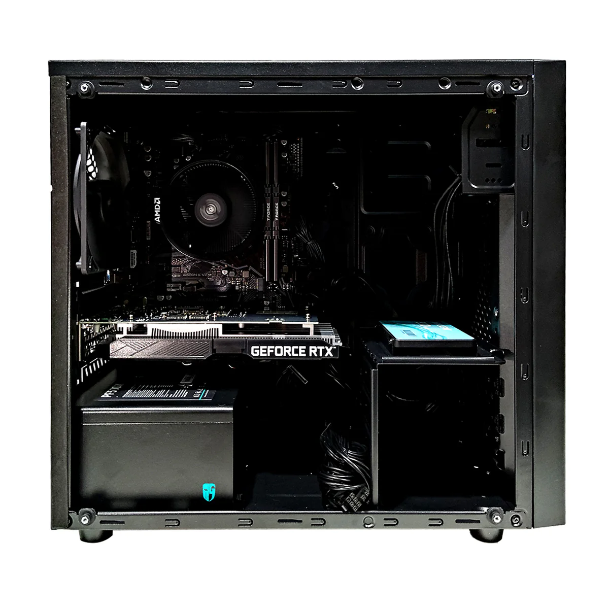 Alpha MATREXX 30 Black Desktop Gaming PC | AMD Ryzen 5 5500 | 16GB (2x8GB) RAM | 512GB SSD | RTX 3050 | Windows 11 Pro - Image 2
