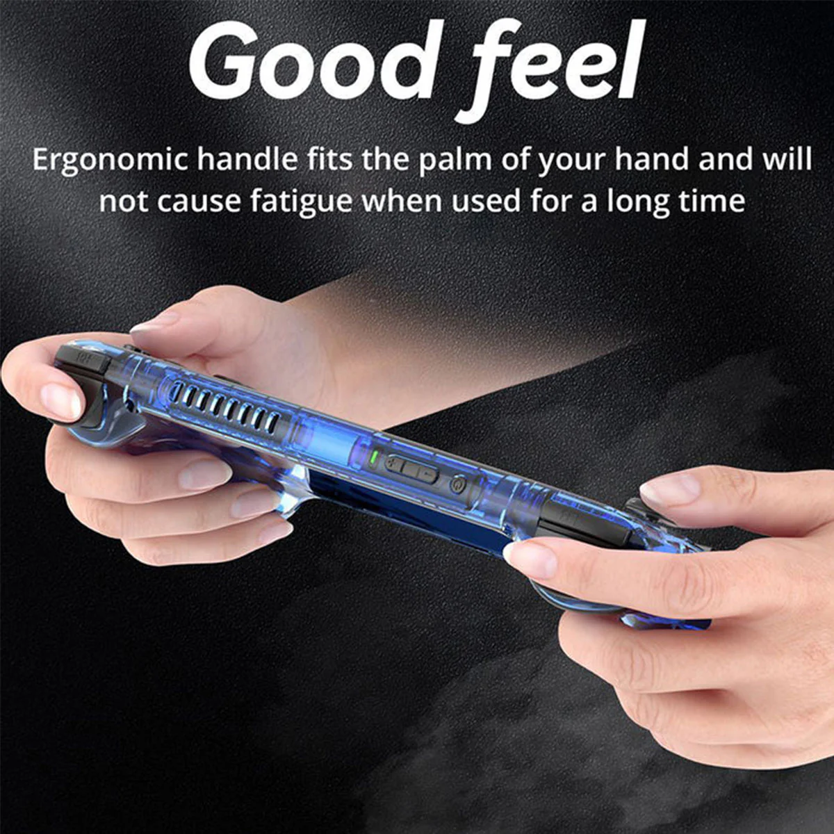 Anbernic RG556 Handheld Gaming Console (Transparent Blue) - Image 6