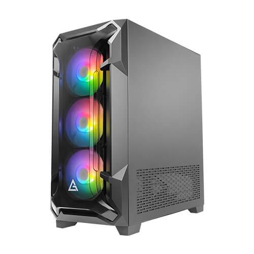Antec Dark League DF600 Flux ATX Mid-Tower Gaming Case (Black) + Antec 30X60 Gaming Mouse Pad - Image 5
