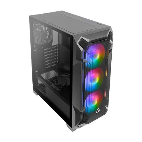 Antec Dark League DF600 Flux ATX Mid-Tower Gaming Case (Black) + Antec 30X60 Gaming Mouse Pad - Image 6