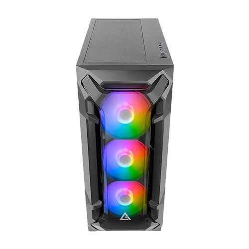 Antec Dark League DF600 Flux ATX Mid-Tower Gaming Case (Black) + Antec 30X60 Gaming Mouse Pad - Image 7