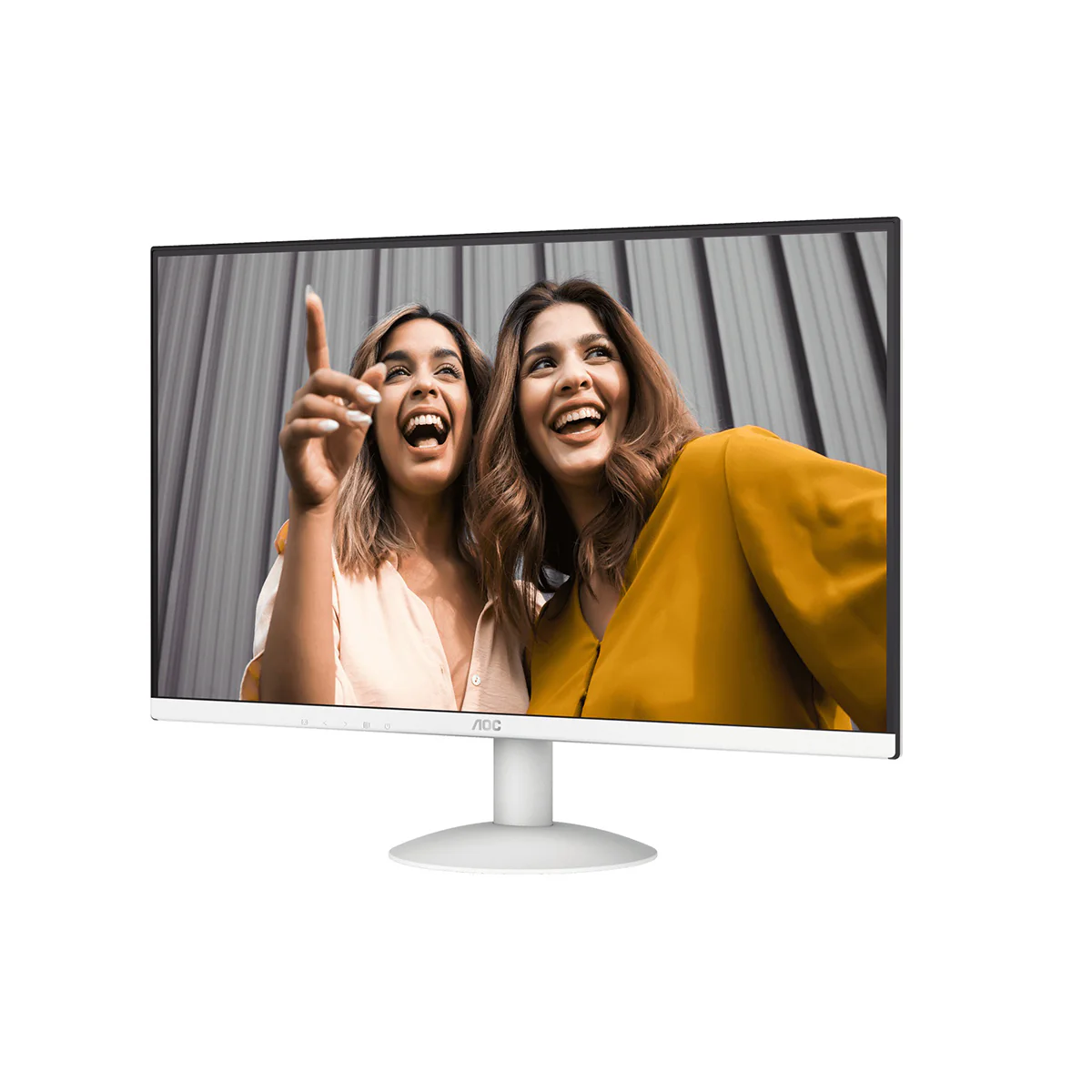 AOC 24B30H2/BW/71 23.8" FHD (1920x1080) 120Hz 1ms MPRT/4ms GTG AdaptiveSync IPS Gaming Monitor (White/Black) - Image 3