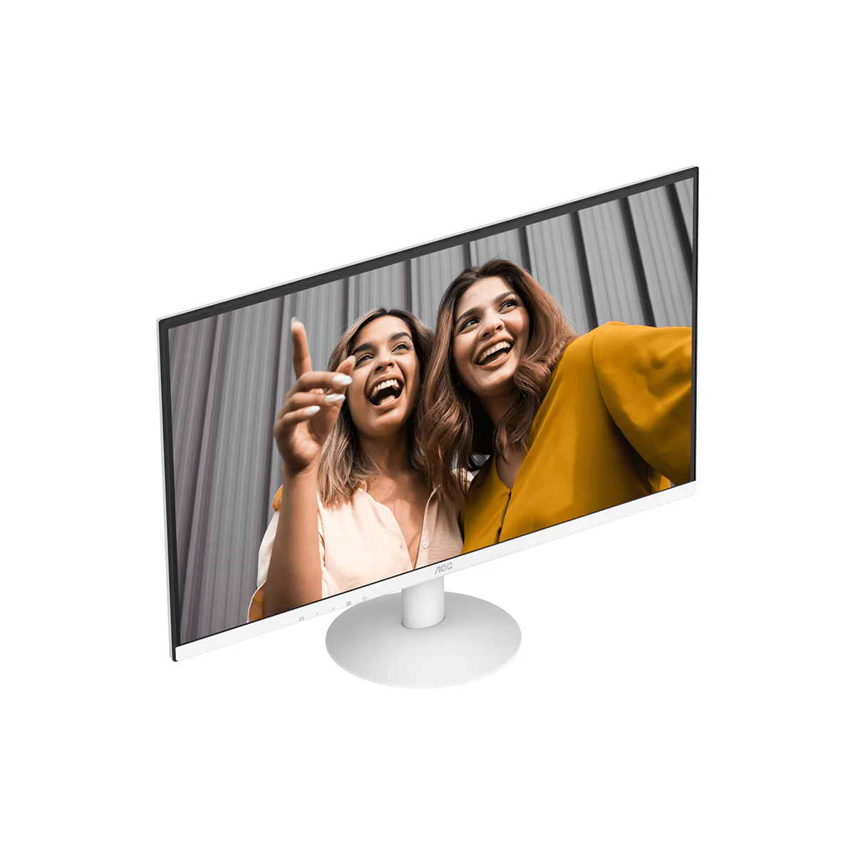 AOC 24B30H2/BW/71 23.8" FHD (1920x1080) 120Hz 1ms MPRT/4ms GTG AdaptiveSync IPS Gaming Monitor (White/Black) - Image 9