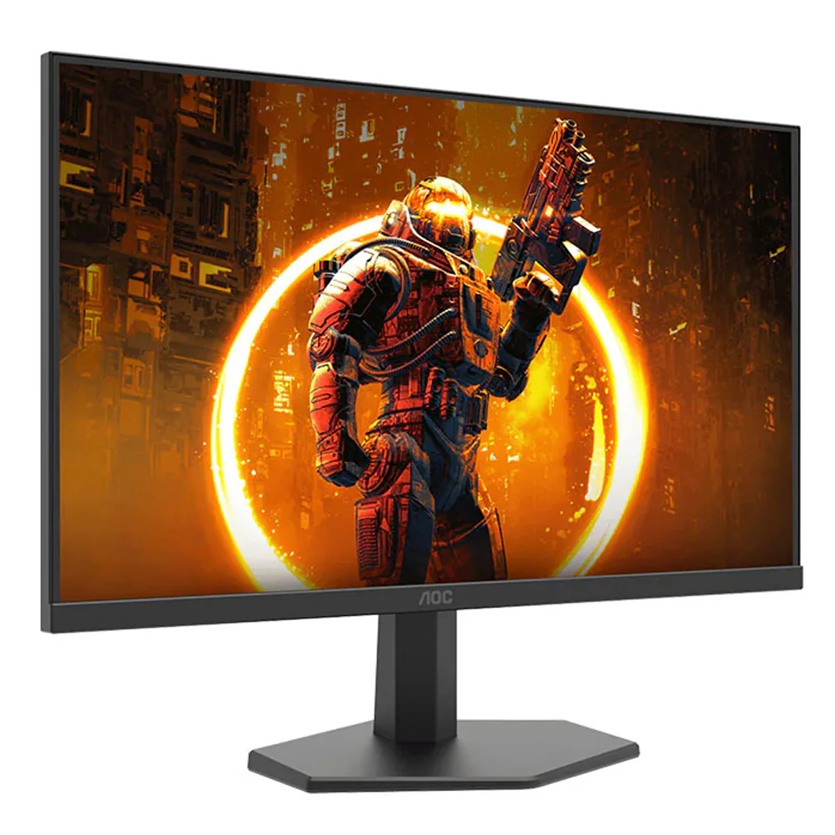 AOC 24G11ZE/71 23.8" FHD (1920x1080) 240Hz 0.3ms (MPRT) / 1ms (GtG) Fast IPS Adaptive Sync Gaming Monitor (Black & Red) - Image 3