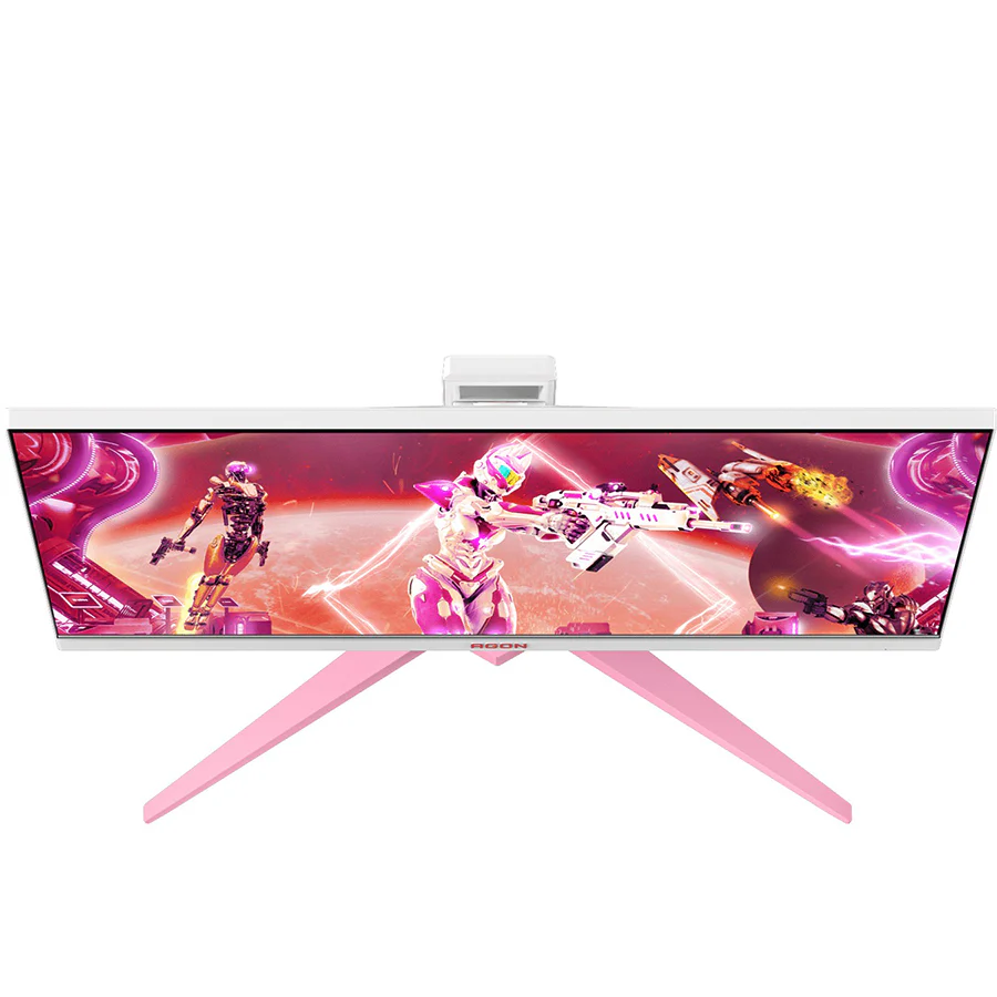 AOC Agon AG275QXR 27" QHD (2560x1440) 170Hz 1ms (GtG) G-Sync Compatible IPS Premium Gaming Monitor (White/Pink) - Image 7
