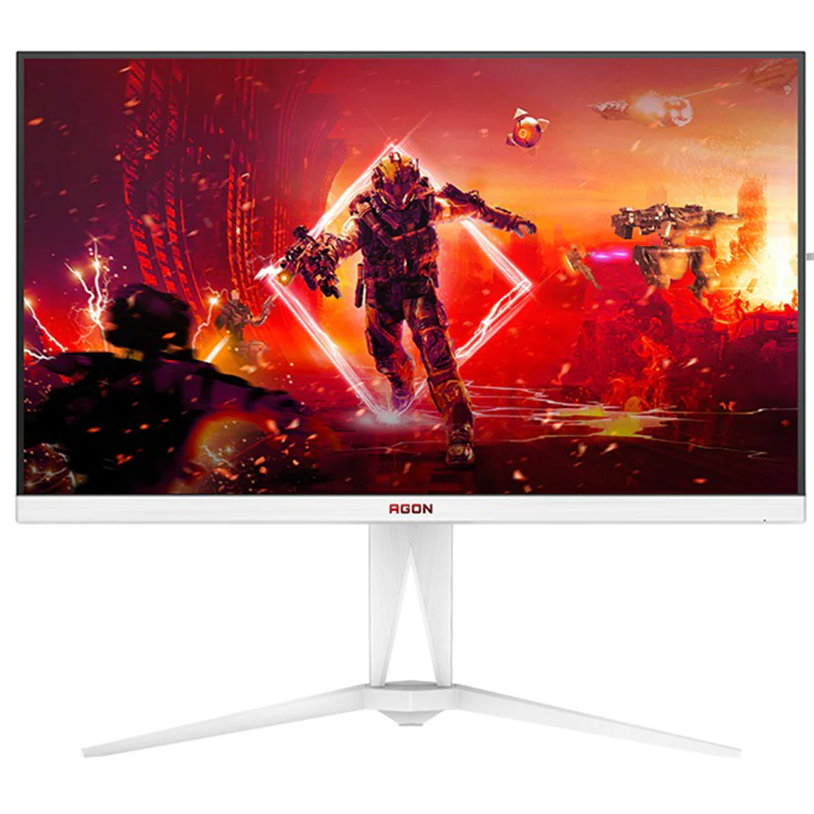 AOC Agon AG275QXW 27" QHD (2560x1440) 180Hz 0.5ms (MPRT) / 1ms (GtG) Adaptive Sync Fast IPS Gaming Monitor (White) - Image 2