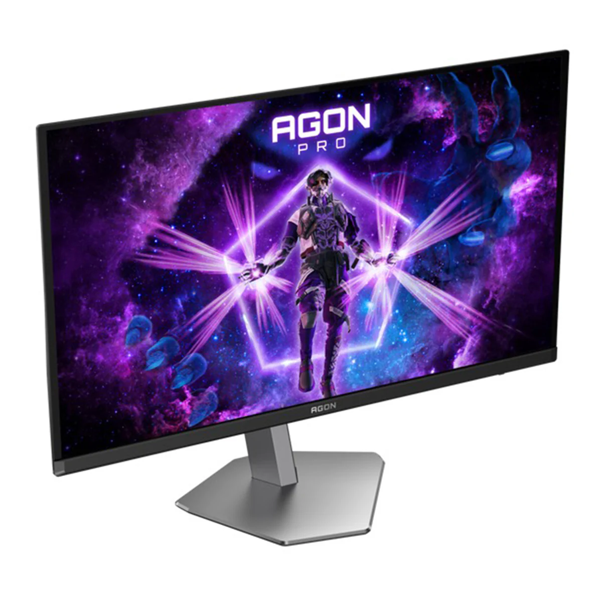 AOC Agon Pro AG276UZD 26.5" UHD (3840x2160) 240Hz 0.03ms GTG QD-OLED Gaming Monitor with Tilt, Height, Pivot & Swivel Adjustment (Black/Grey) - Image 5