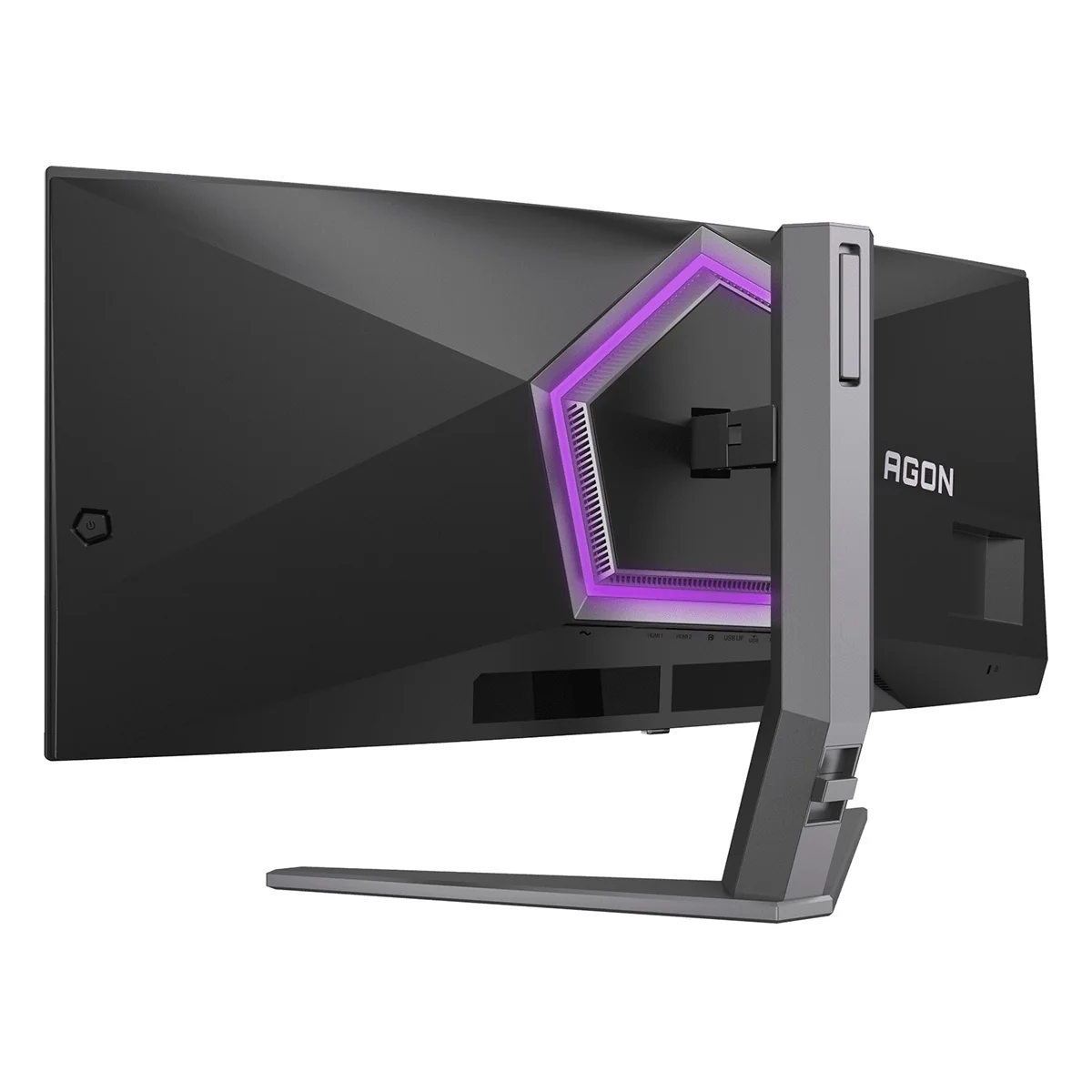 AOC Argon Pro AG346UCD QD-OLED 34" WQHD (3440x1440) 175Hz 0.03ms Adaptive-Sync Curved Gaming Monitor (Black/Grey) - Image 8