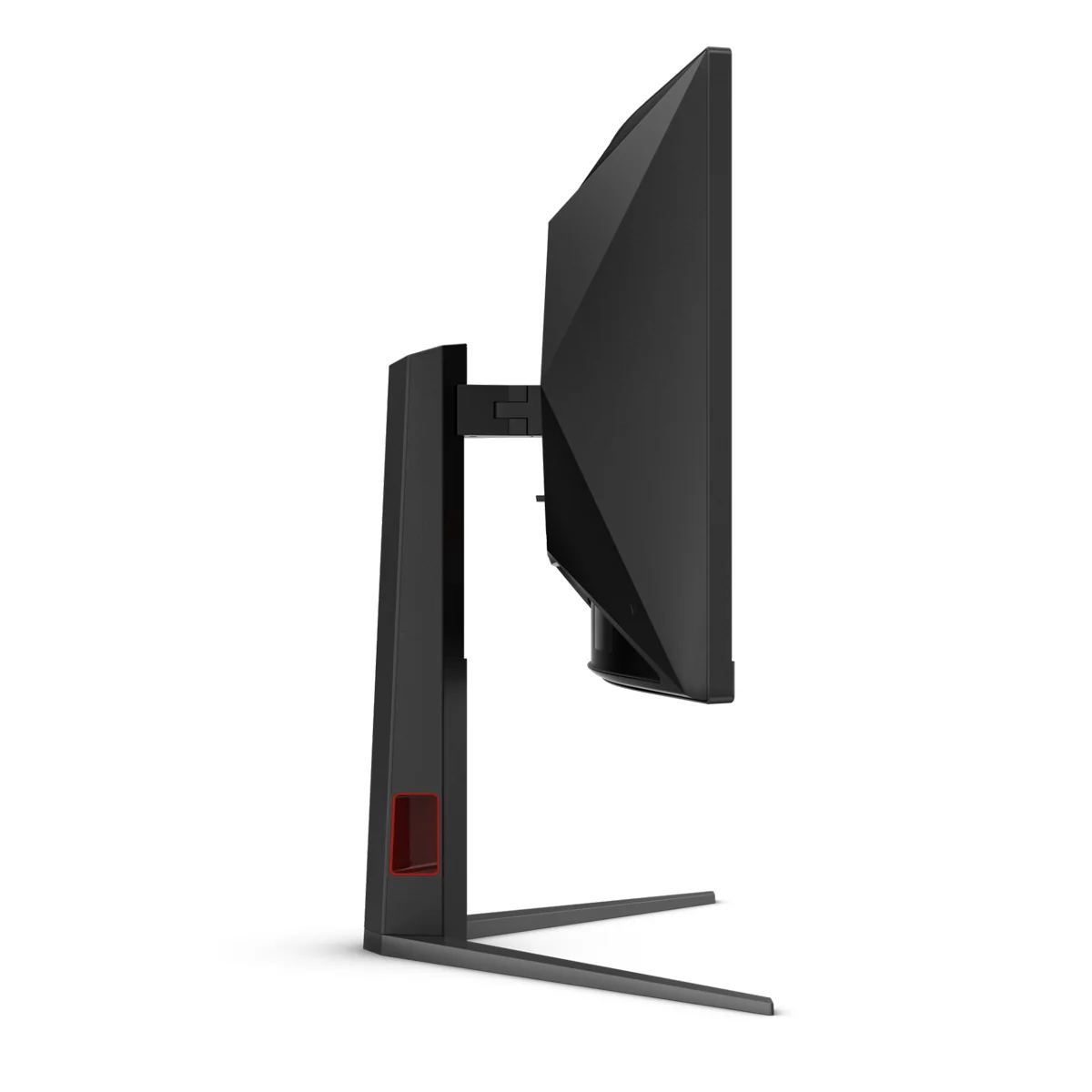 AOC CU34G4H/71 34" WQHD (3440x1440) 200Hz 0.3ms AdaptiveSync Fast VA Gaming Monitor With Height And Tilt Adjusment (Black/Red) - Image 2