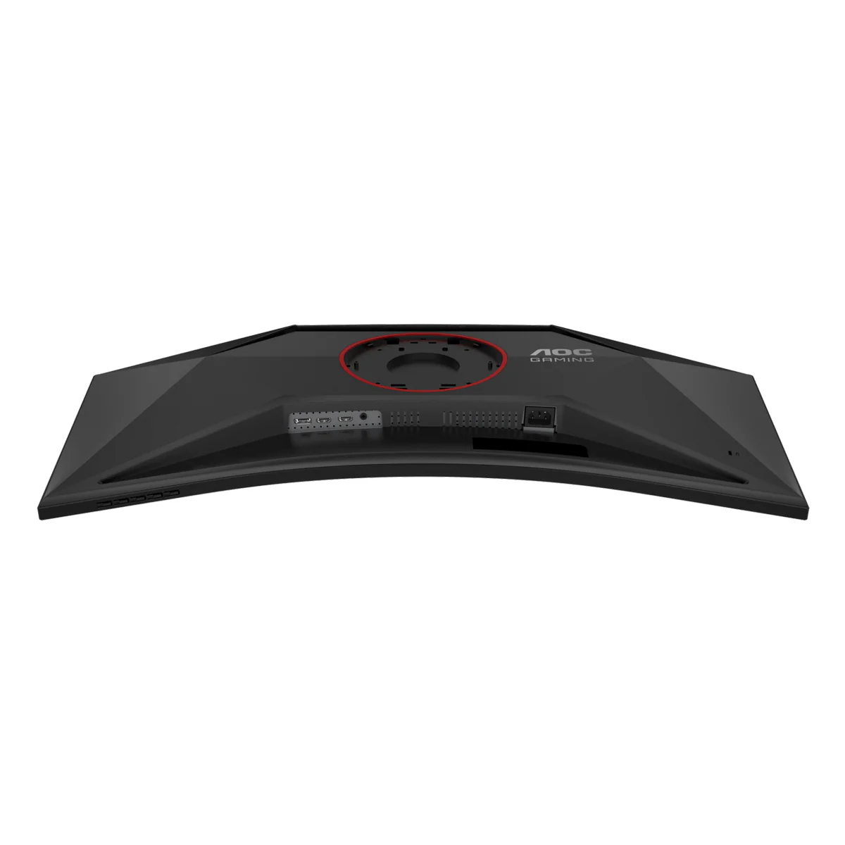 AOC CU34G4H/71 34" WQHD (3440x1440) 200Hz 0.3ms AdaptiveSync Fast VA Gaming Monitor With Height And Tilt Adjusment (Black/Red) - Image 4