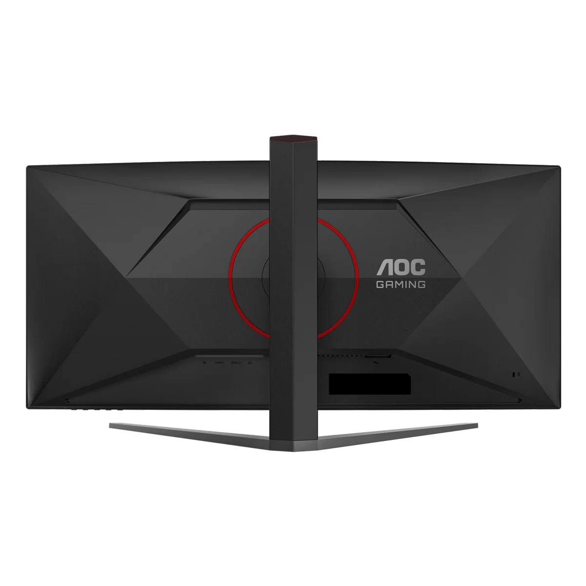 AOC CU34G4H/71 34" WQHD (3440x1440) 200Hz 0.3ms AdaptiveSync Fast VA Gaming Monitor With Height And Tilt Adjusment (Black/Red) - Image 5