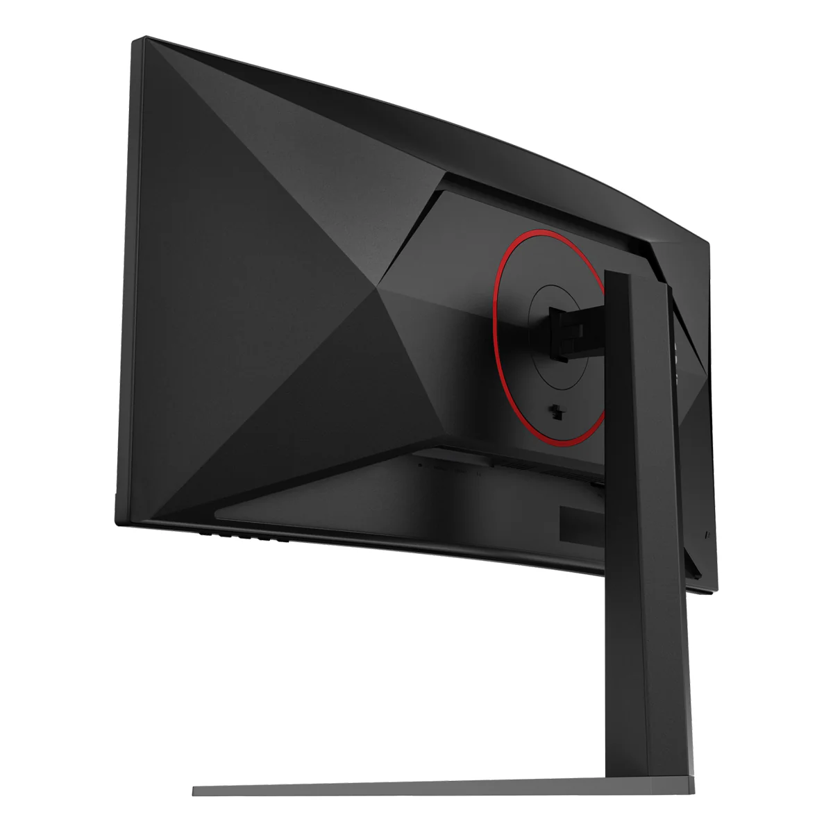 AOC CU34G4H/71 34" WQHD (3440x1440) 200Hz 0.3ms AdaptiveSync Fast VA Gaming Monitor With Height And Tilt Adjusment (Black/Red) - Image 8