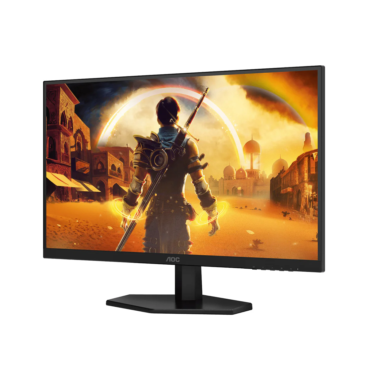 AOC Q27G42ZE/71 27" QHD (2560x1440) Dual Mode (240Hz or 260Hz OC) 0.3ms Adaptive-Sync Fast IPS Gaming Monitor with Tilt (Black/Red) - Image 5