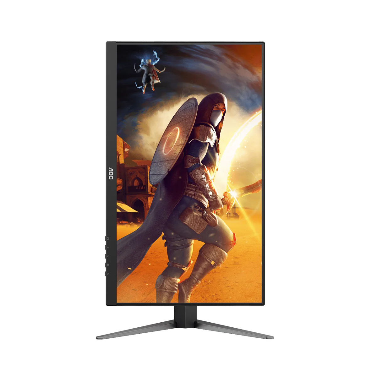 AOC Q27G4F/71 27" QHD (2560x1440) 180Hz 0.5ms (MPRT) /1ms (GtG) G-Sync Compatible Fast IPS Gaming Monitor (Black/Red) - Image 5