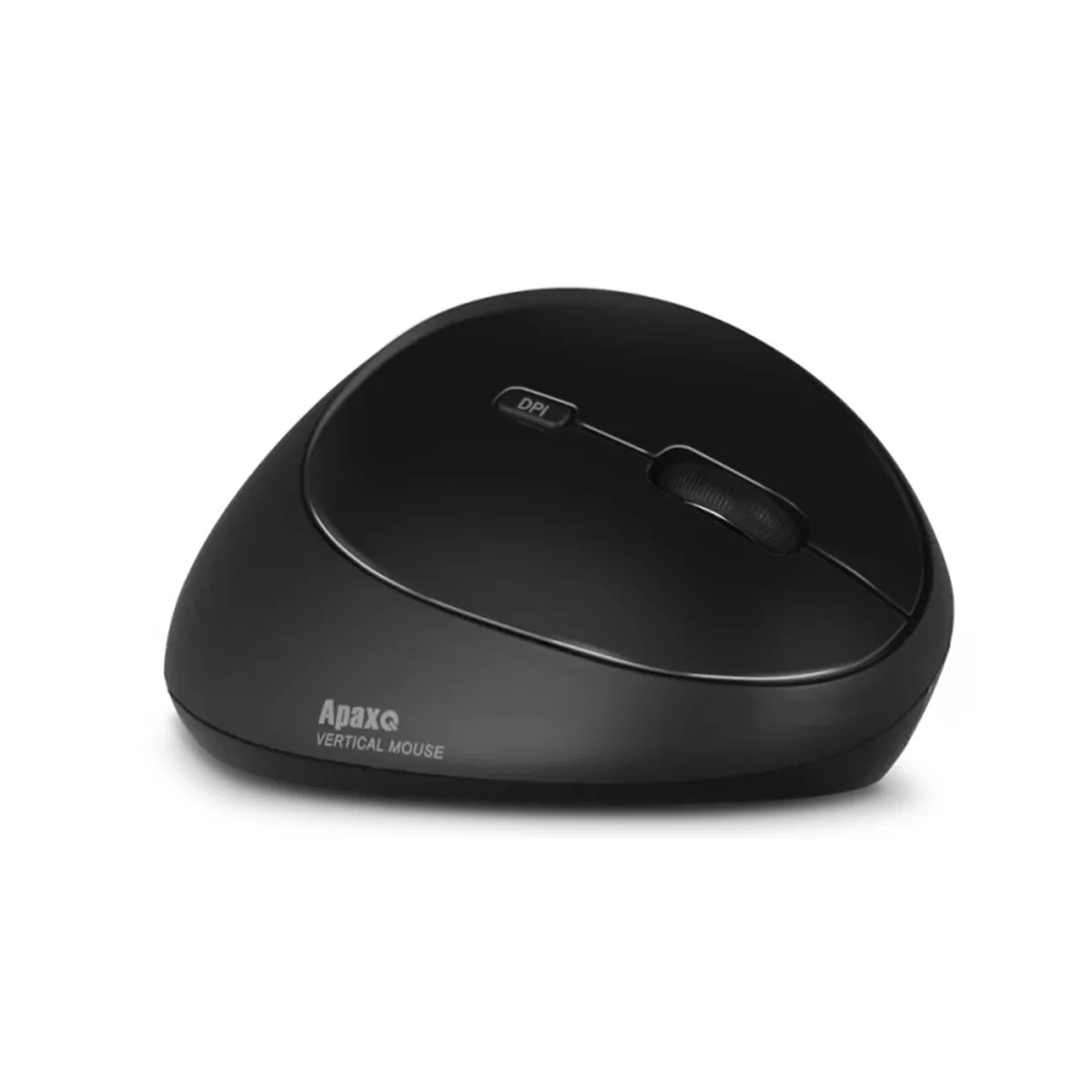 ApaxQ MV-188 Ergonomic Wireless Vertical Mouse (Black) - Image 2