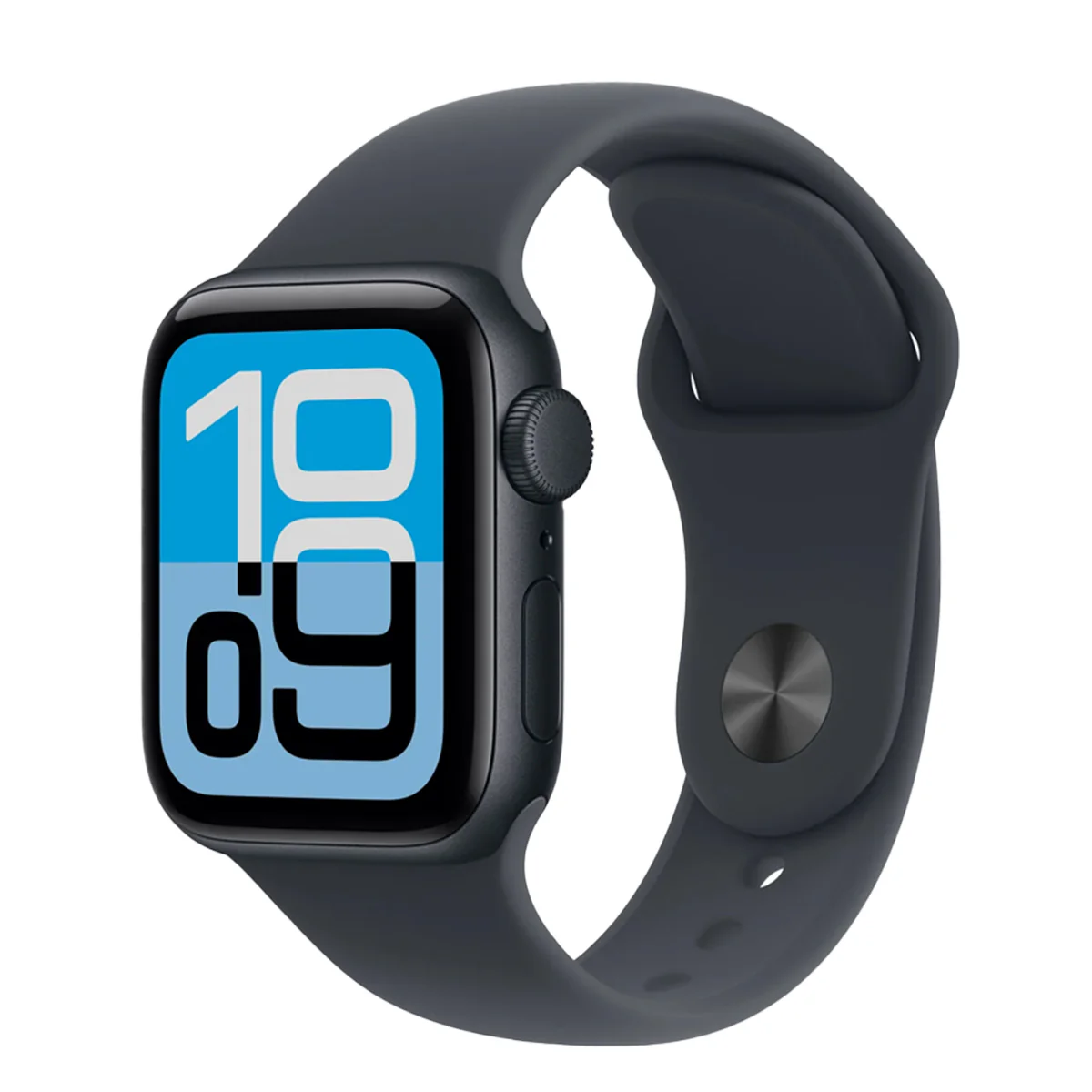 Apple Watch SE 3 GPS 44mm Aluminum Case with Midnight Sport Band M/L (Midnight) (MEHQ4X/A) - Image 2