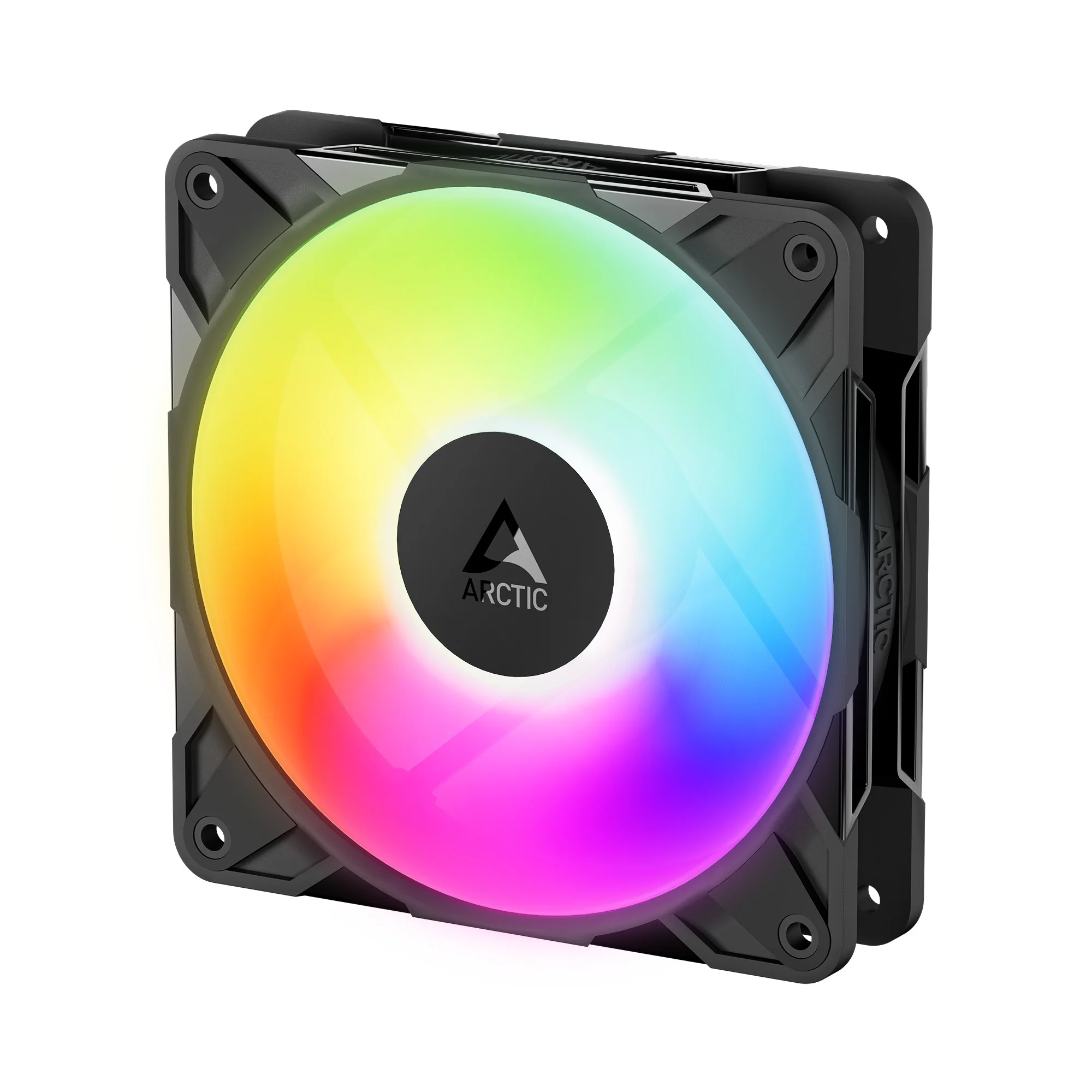 Arctic P12 Pro Reverse 120mm A-RGB PWM 3-Pack Fan with Cable Splitter (Black, White) (ACFAN00333A, ACFAN00334A) - Image 3
