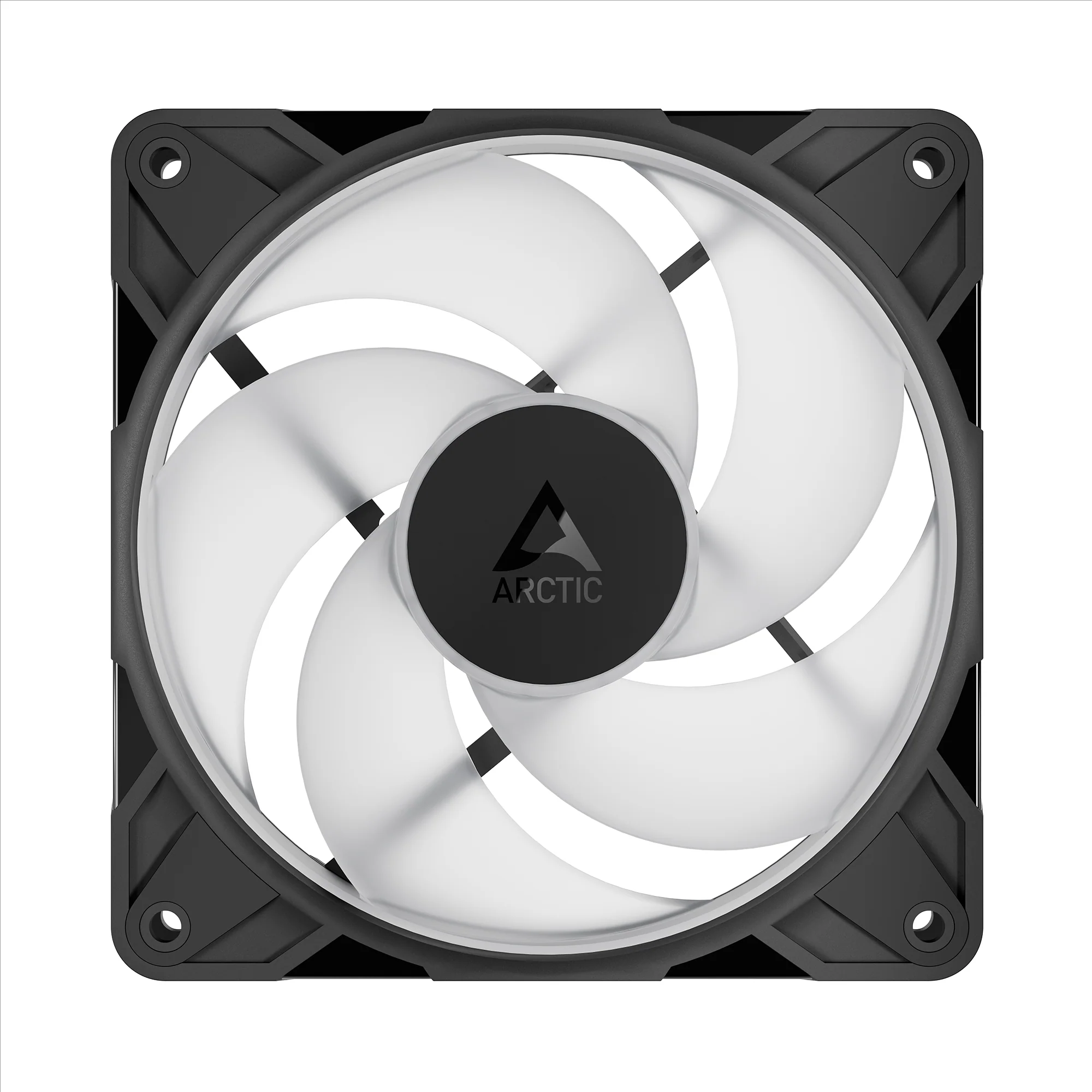Arctic P12 Pro Reverse 120mm A-RGB PWM 3-Pack Fan with Cable Splitter (Black, White) (ACFAN00333A, ACFAN00334A) - Image 5