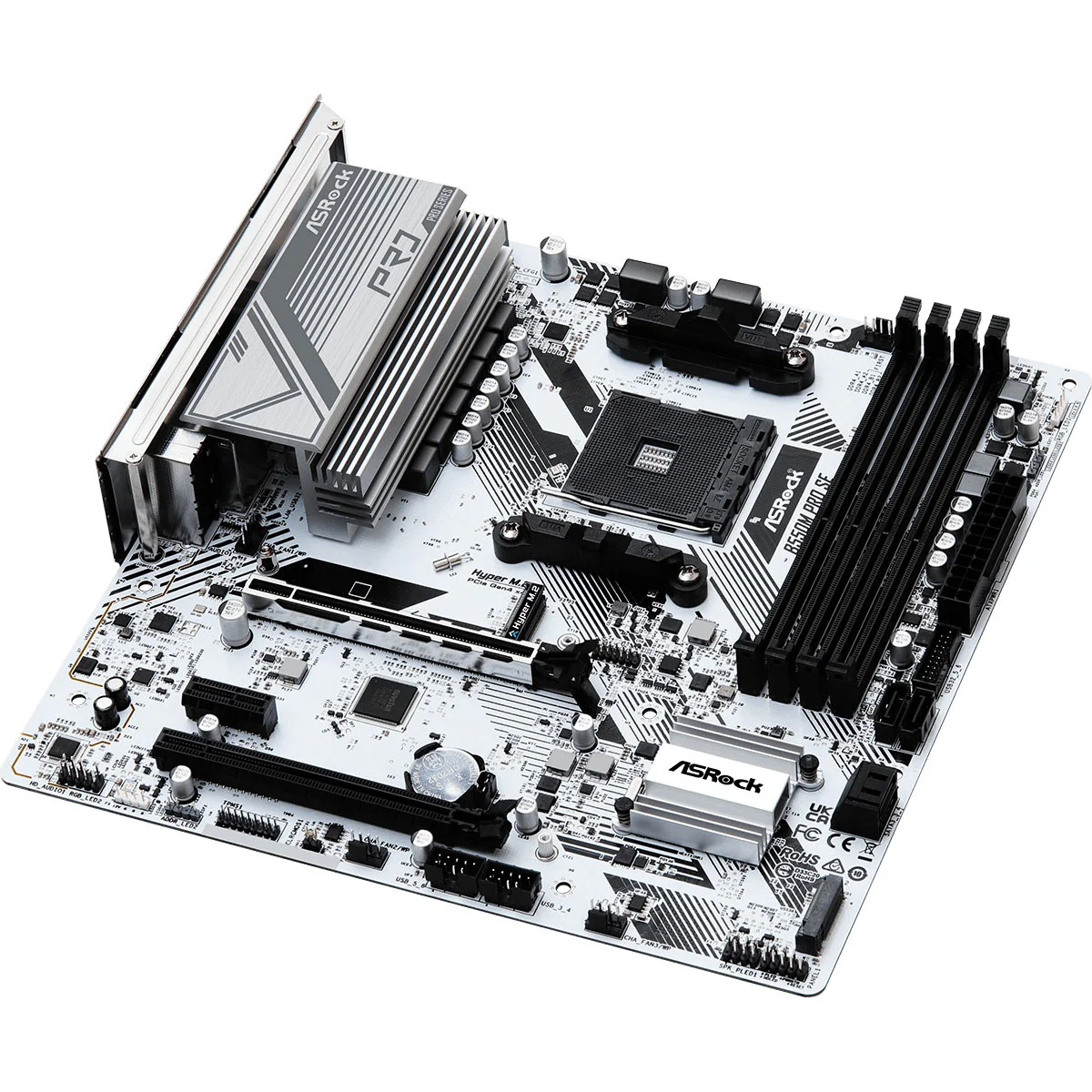Asrock AMD B550M Pro SE Motherboard - Image 3