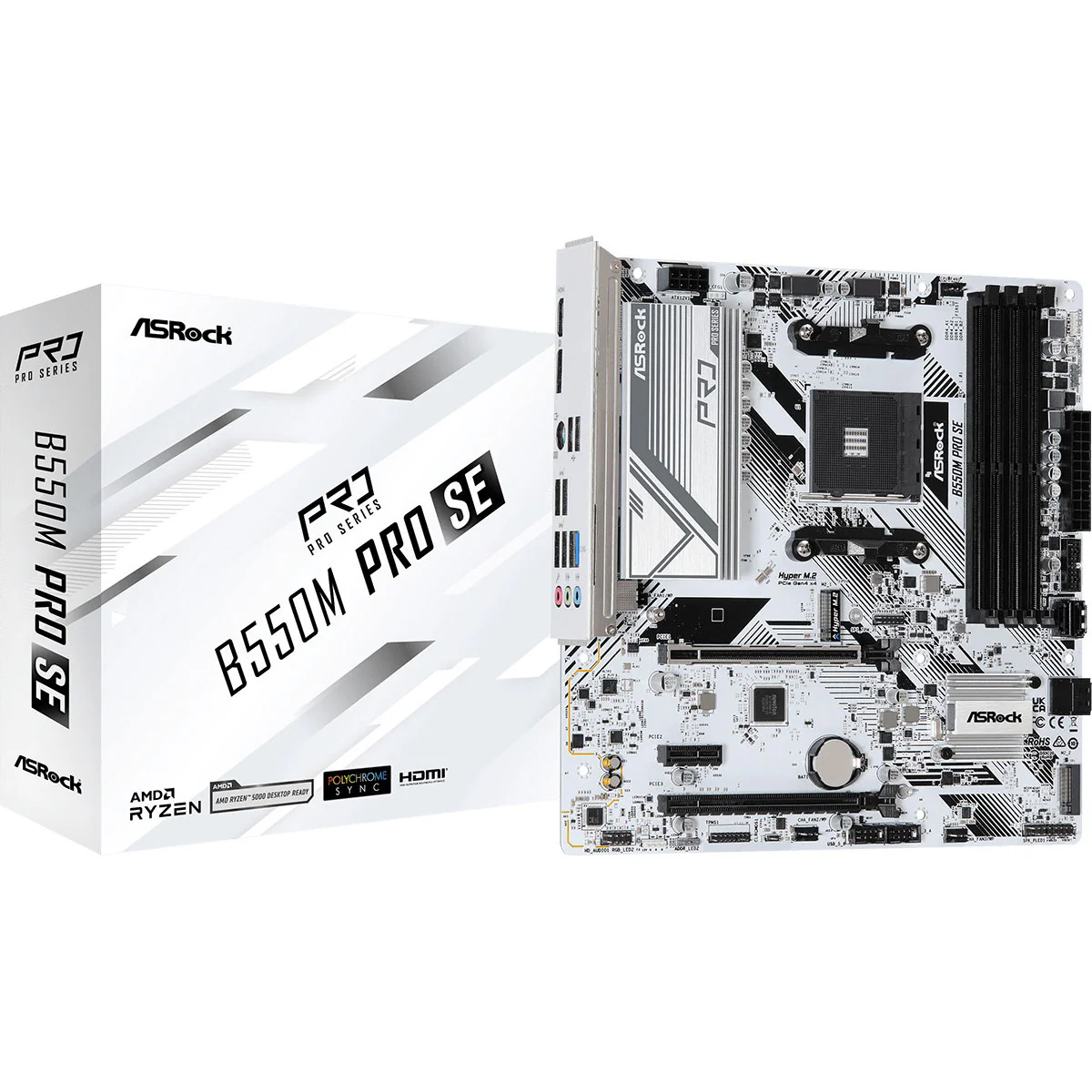 Asrock AMD B550M Pro SE Motherboard - Image 5