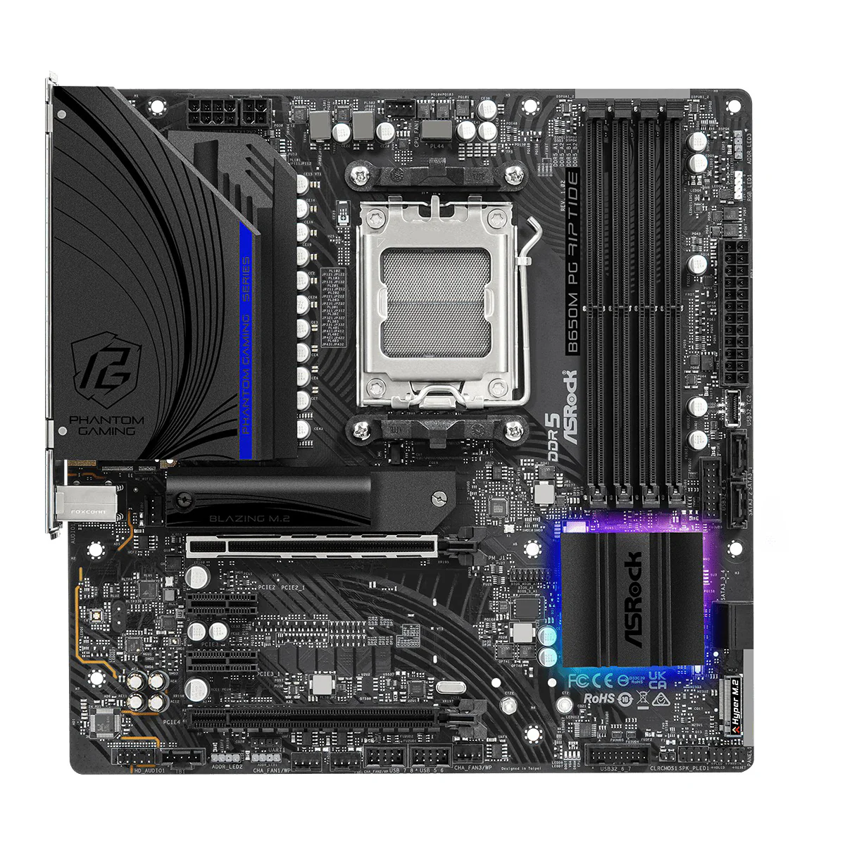 ASRock B650M PG Riptide WiFi DDR5 AMD Motherboard - Image 4