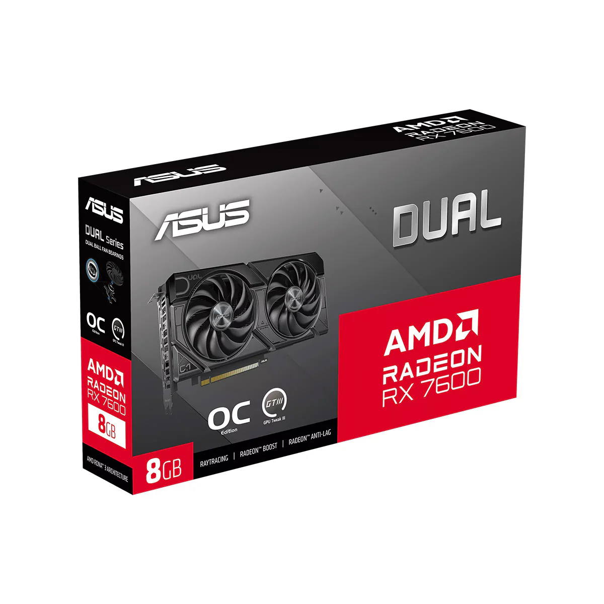 Asus Dual AMD Radeon RX 7600 EVO OC 8GB GDDR6 Graphics Card - Image 13