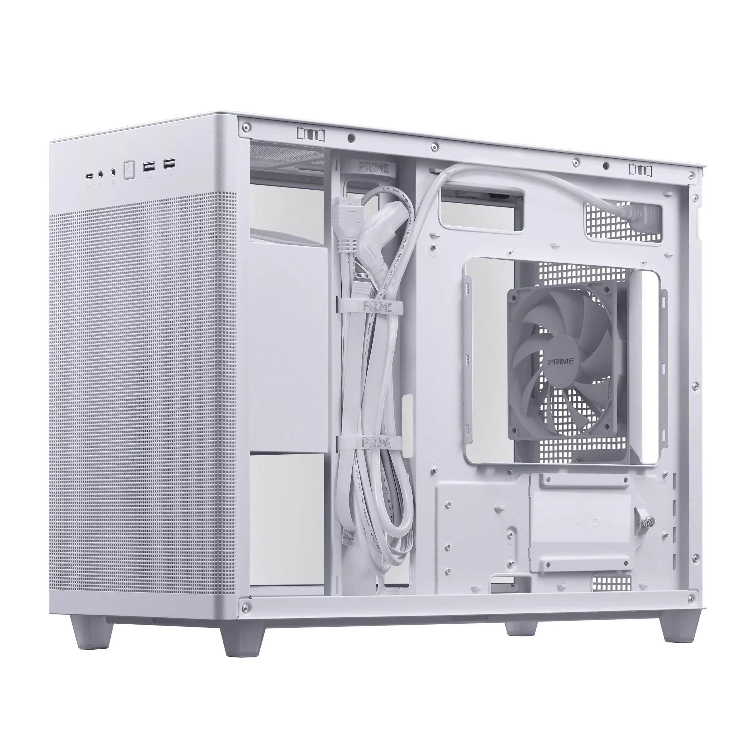 Asus Prime AP201 Tempered Glass Micro-ATX Case - Image 6