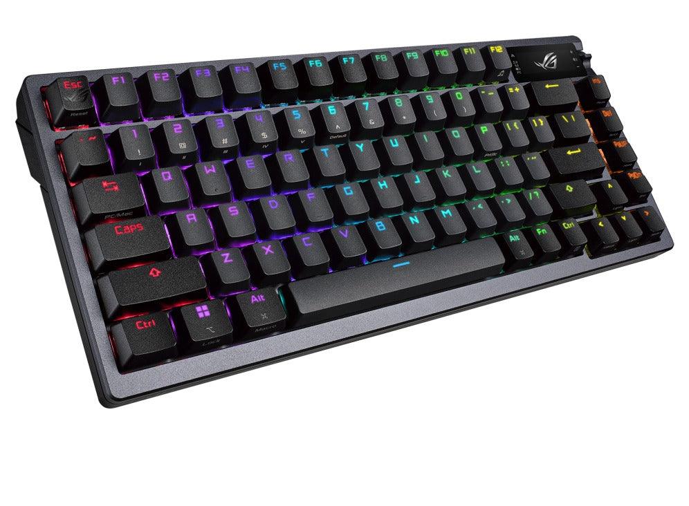 Asus ROG Azoth Custom Hot-swappable Wireless Mechanical Gaming Keyboard - ROG NX Red - Image 2